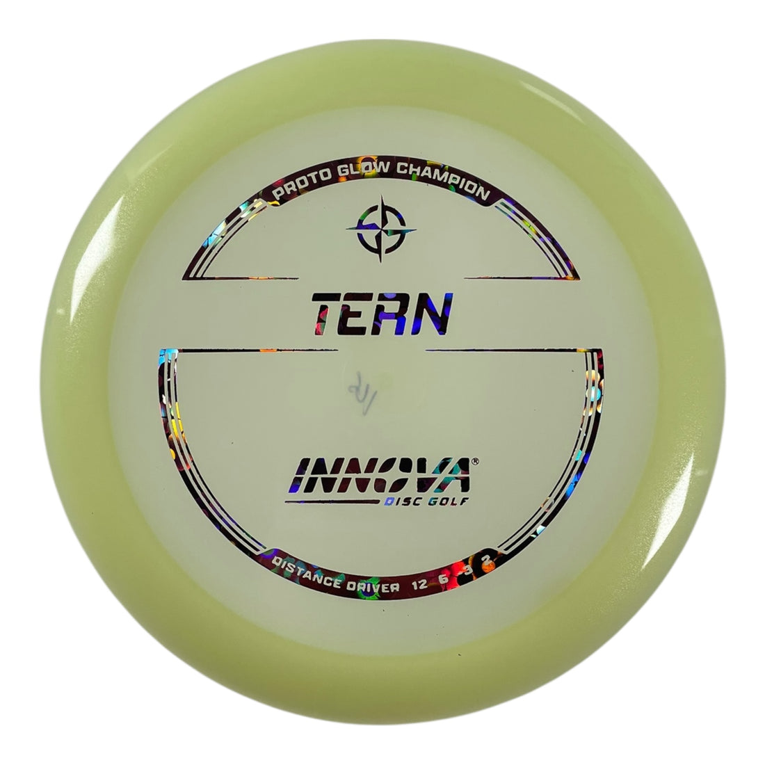 Innova Champion Discs Tern | Proto Glow Champion | Glow/Flowers 165g Disc Golf
