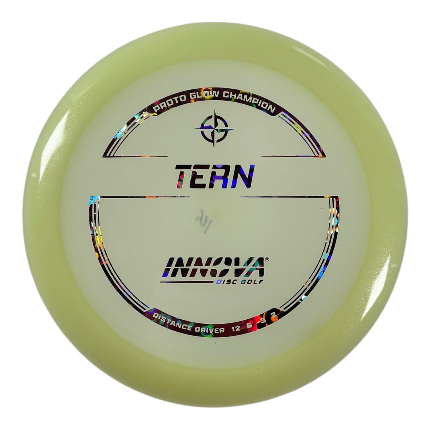 Innova Champion Discs Tern | Proto Glow Champion | Glow/Flowers 165g Disc Golf