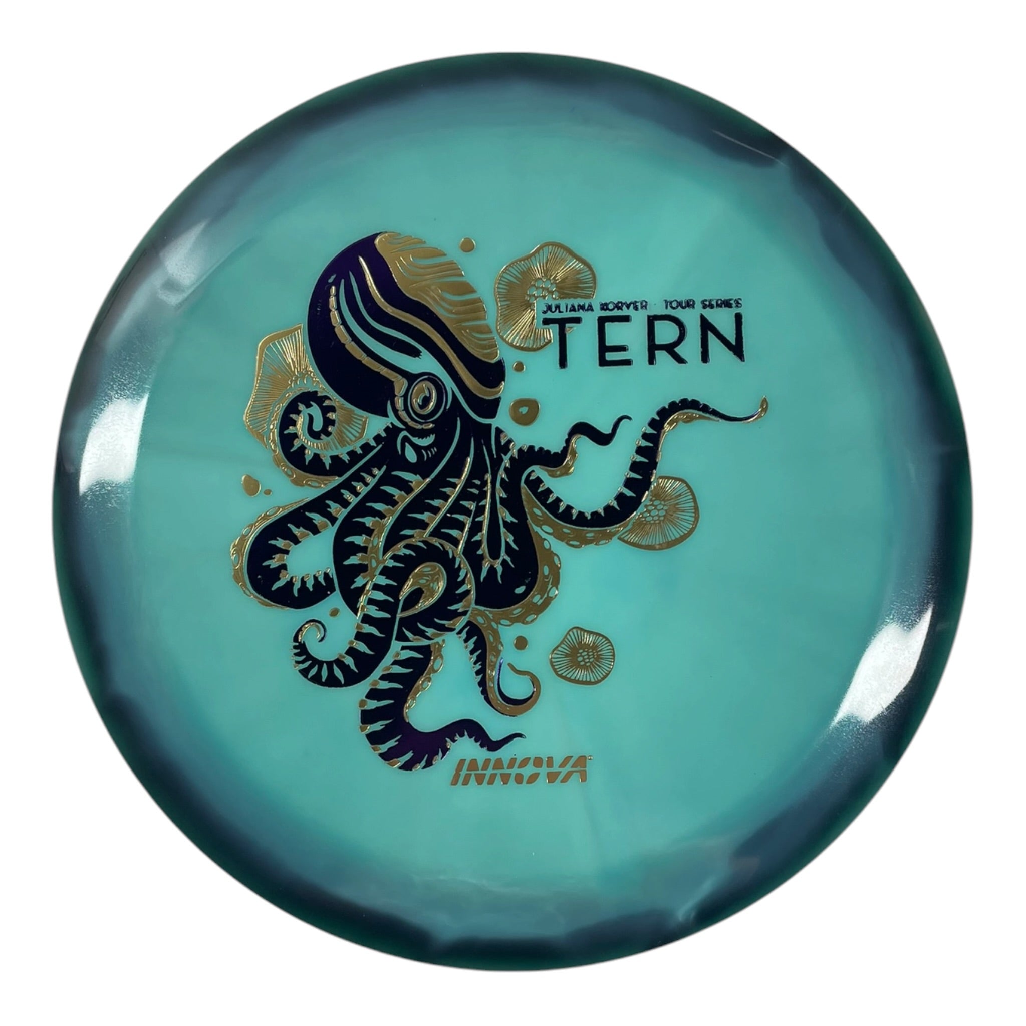 Innova Champion Discs Tern | Proto Glow Halo Star | Teal/Black/Gold 171g (Juliana Korver) Disc Golf