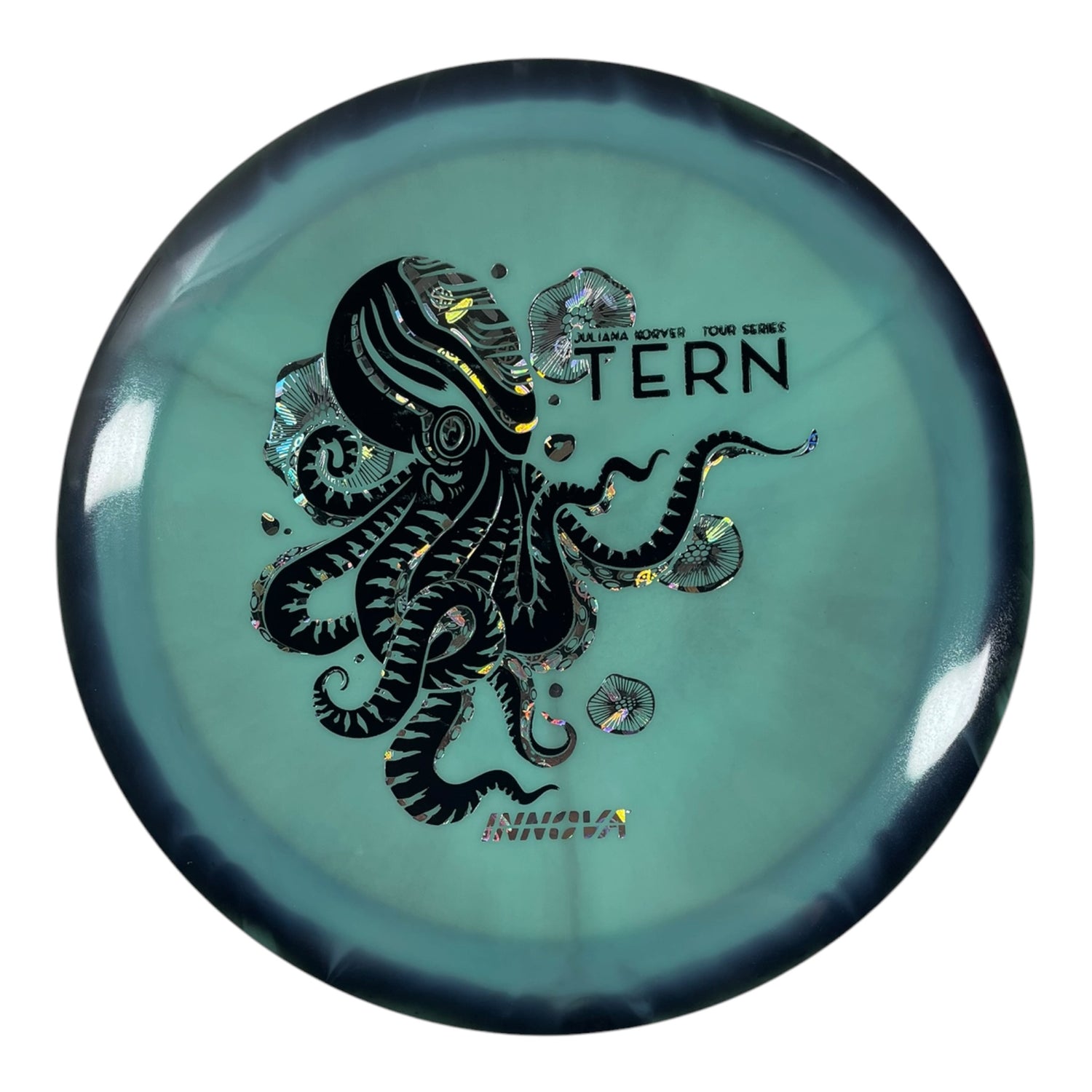Innova Champion Discs Tern | Proto Glow Halo Star | Teal/Black/Holo 172g (Juliana Korver) Disc Golf