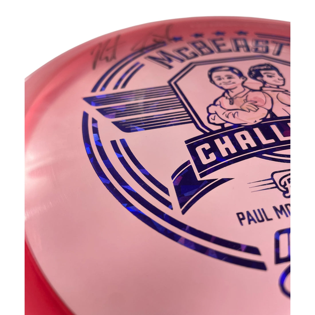 Innova Champion Discs Thunderbird - McBeast Challenge | Champion | Red/Purple 176g (Signed by Nate Sexton) Disc Golf