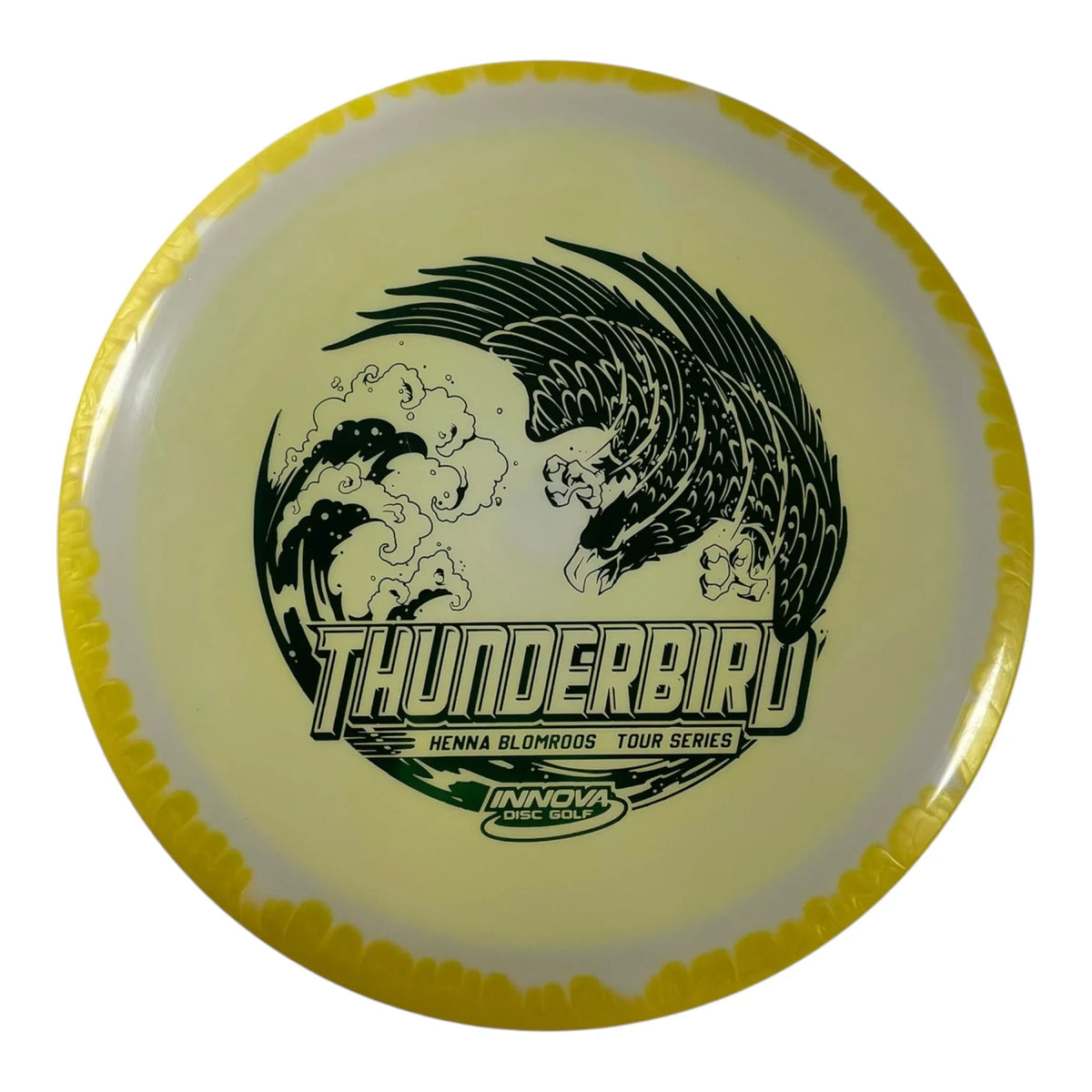 Innova Champion Discs Thunderbird | Halo Star | Yellow/Green 175g (2022 Henna Blomroos) Disc Golf