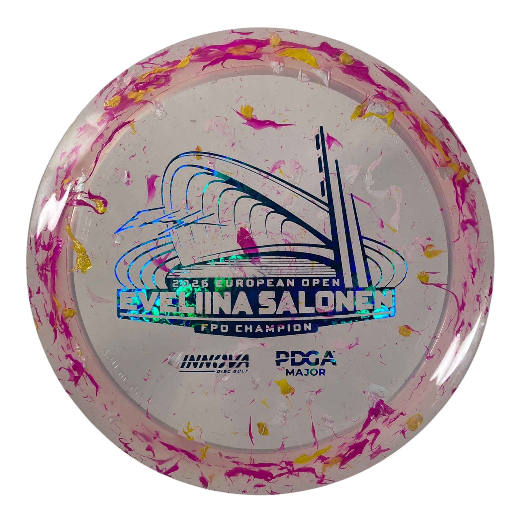Innova Champion Discs Thunderbird | Party Time | Pink/Waves 174g (Eveliina Salonen Commemorative) Disc Golf