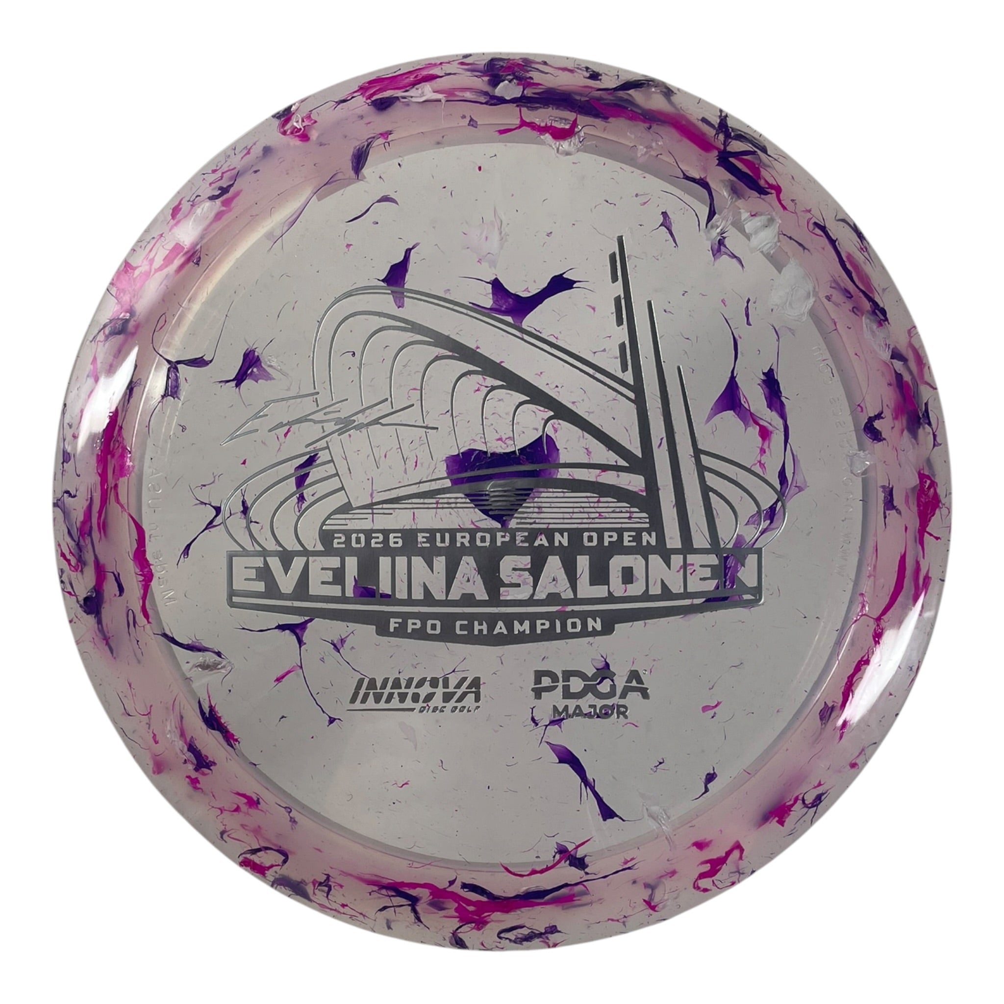 Innova Champion Discs Thunderbird | Party Time | Purple/Silver 173g (Eveliina Salonen Commemorative) Disc Golf
