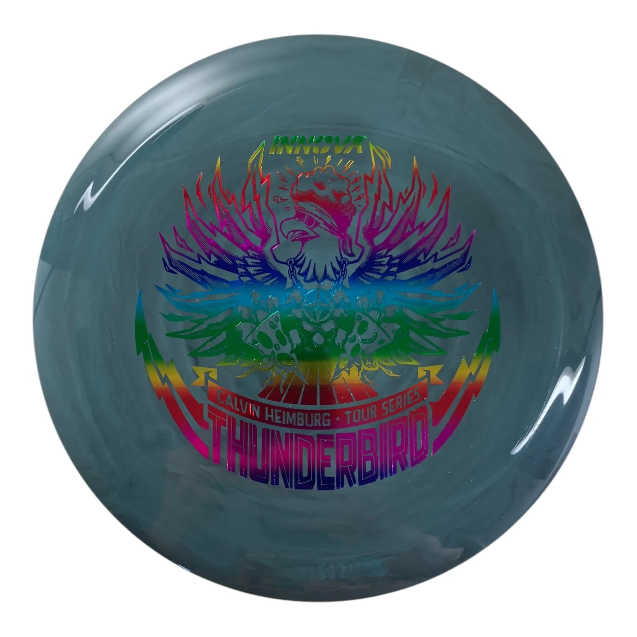 Innova Champion Discs Thunderbird | Star | Grey/Rainbow 175g (Calvin Heimburg) Disc Golf