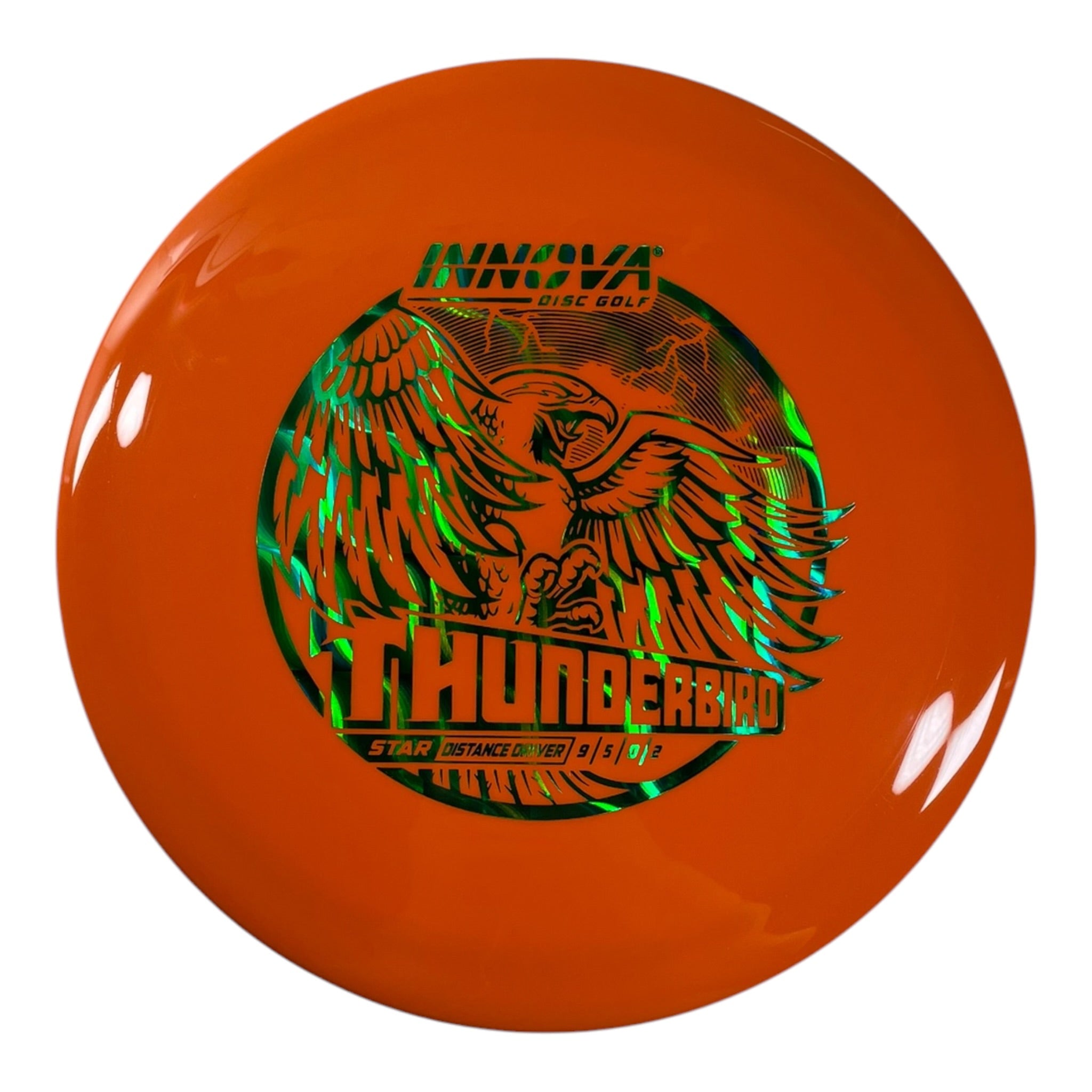 Innova Champion Discs Thunderbird | Star | Orange/Green Holo 173g Disc Golf