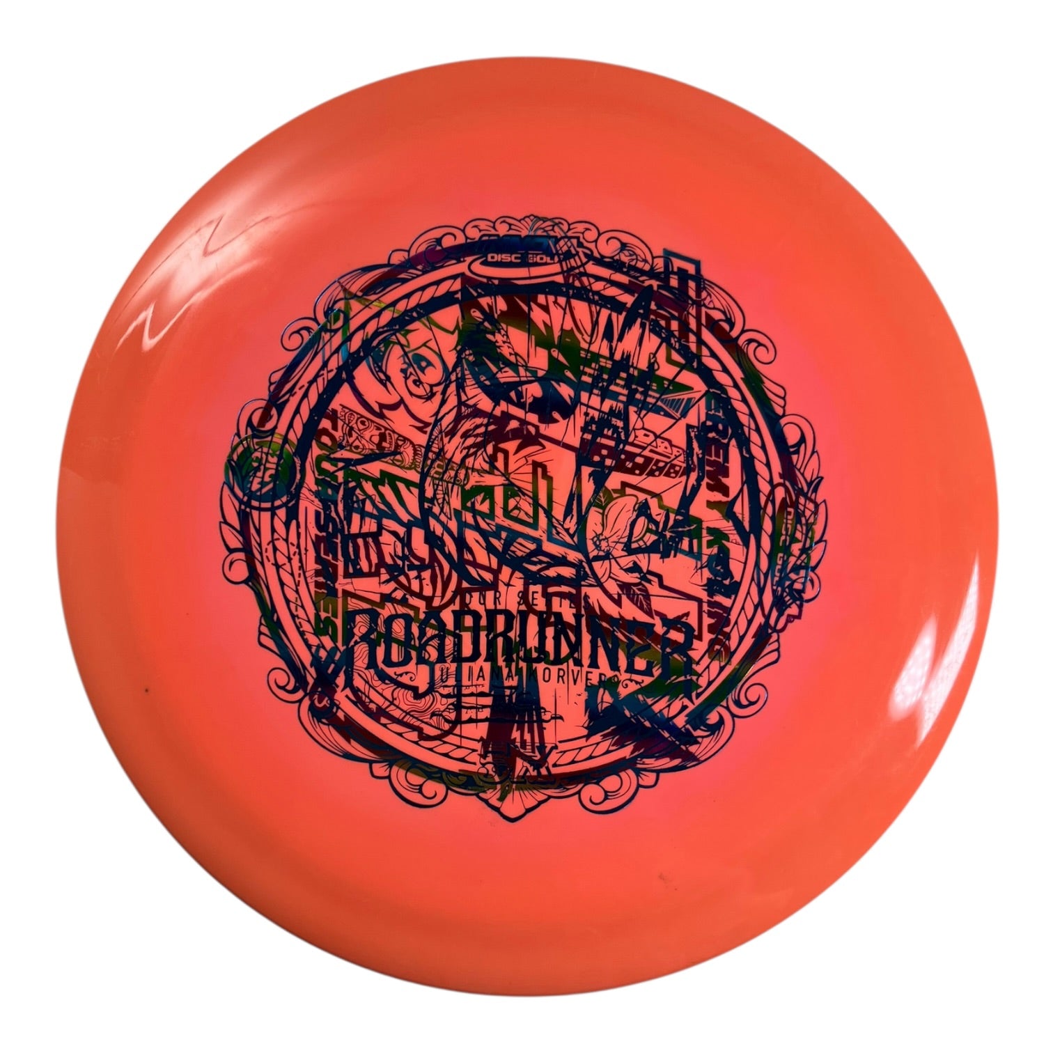 Innova Champion Discs Thunderbird - Used Like New | Swirl Star | Orange/Rainbow 175g (Roadrunner Misprint) Disc Golf