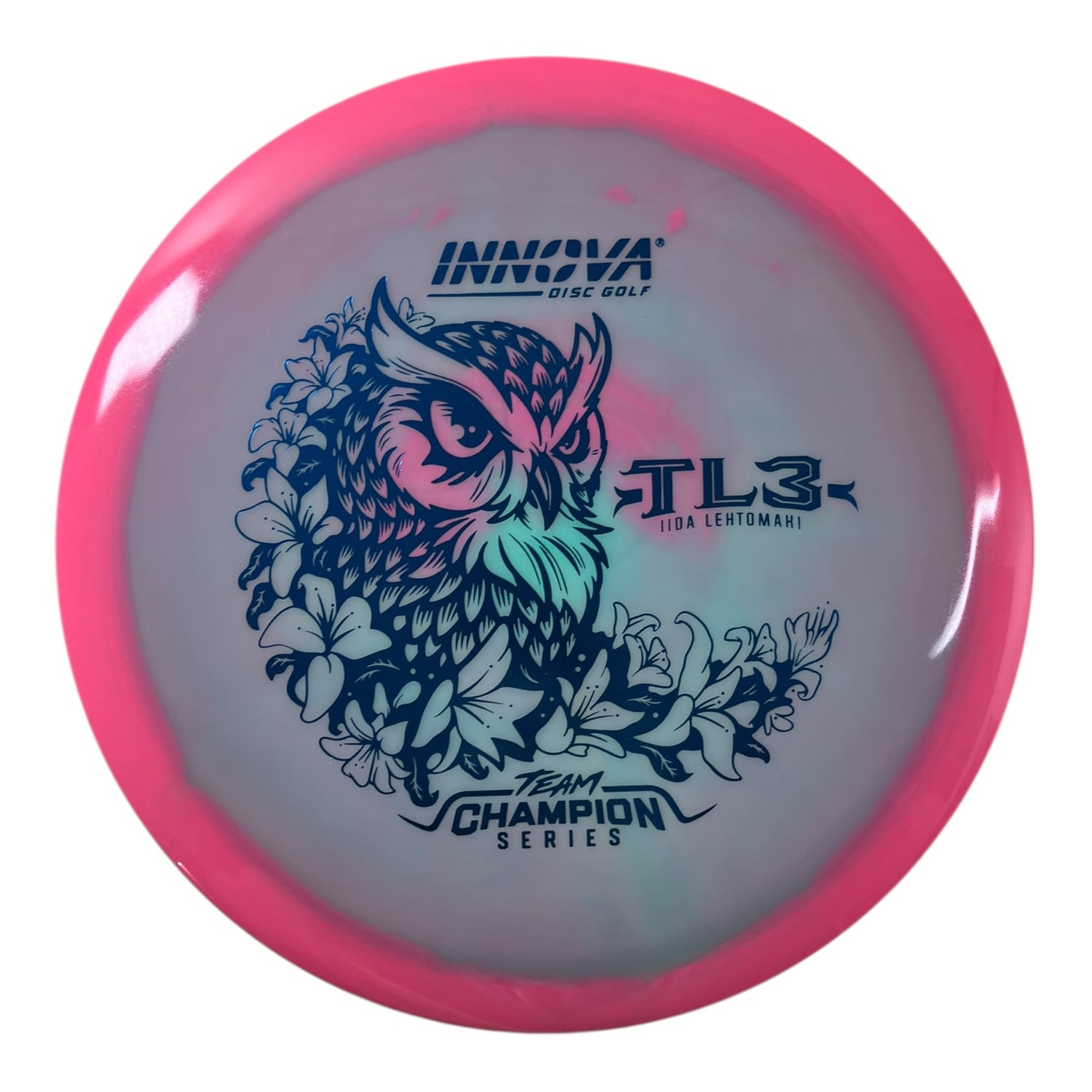 Innova Champion Discs TL3 | Proto Glow Halo Star | Pink/Blue 173g (IIda Lehtomaki) Disc Golf