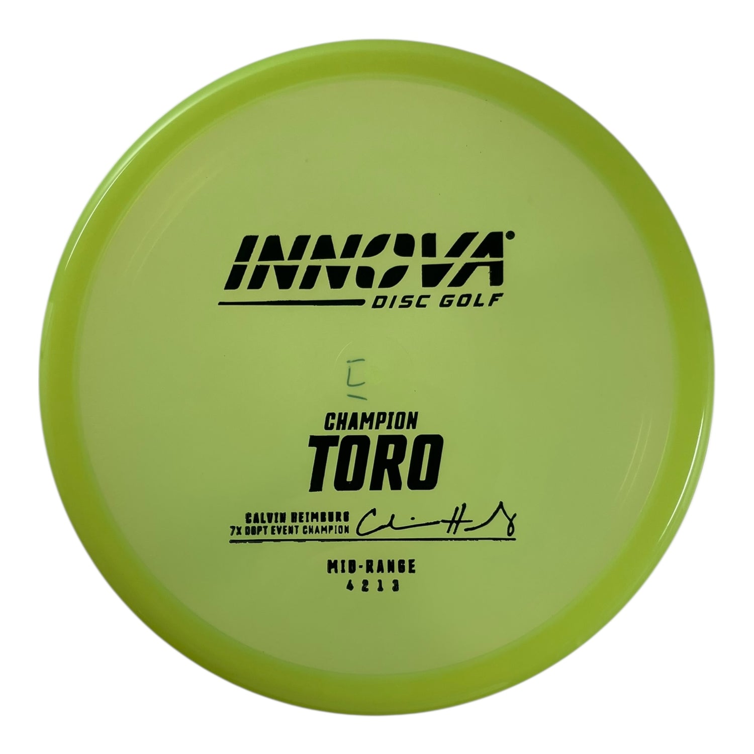 Innova Champion Discs Toro | Champion | Yellow/Black 171g Disc Golf