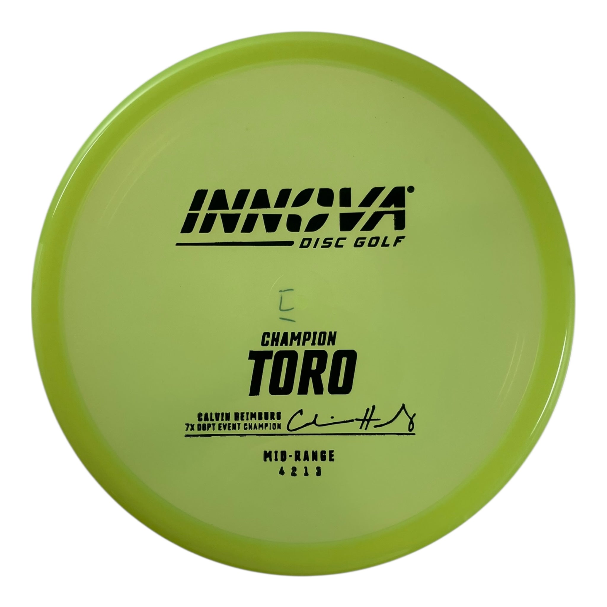 Innova Champion Discs Toro | Champion | Yellow/Black 171g Disc Golf