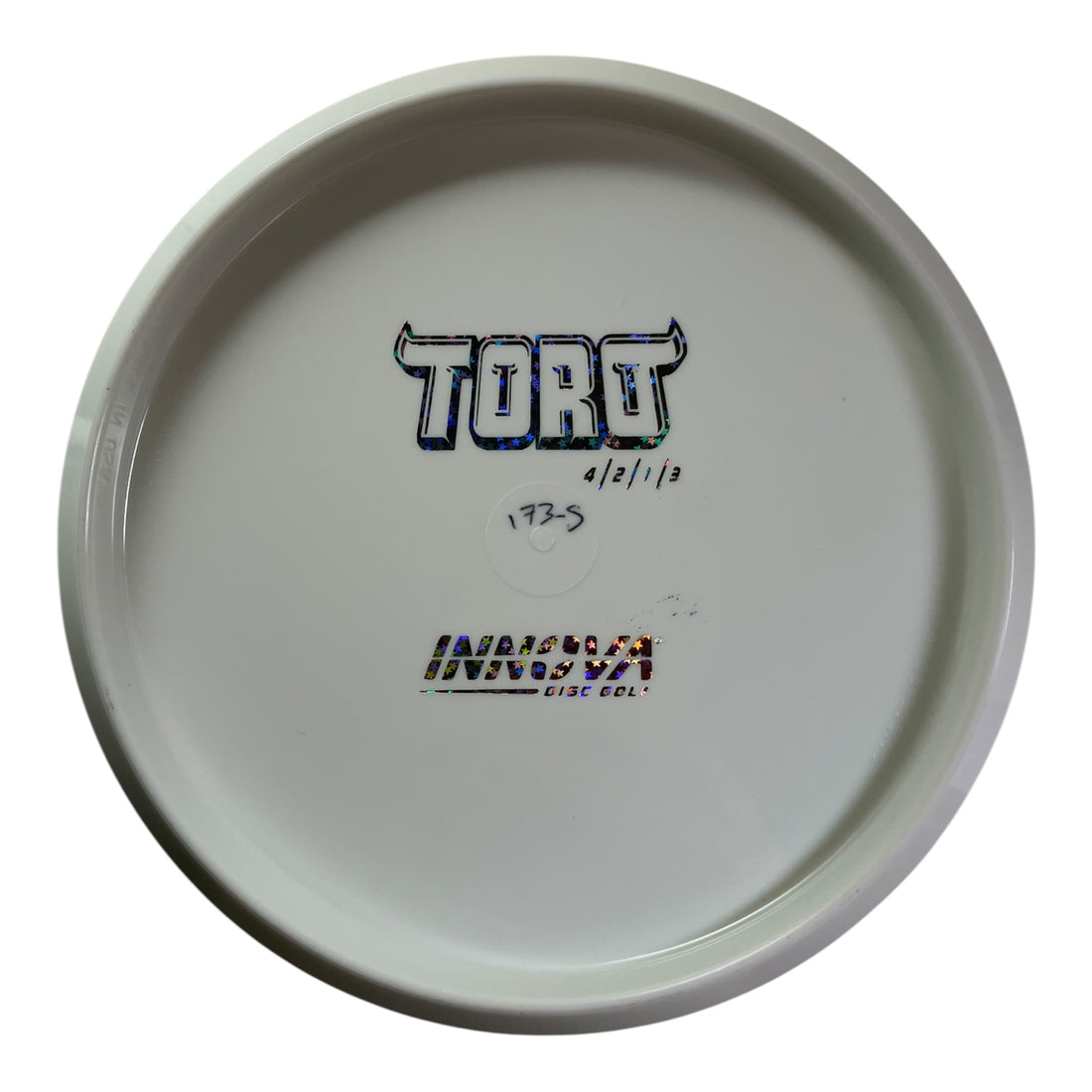 Innova Champion Discs Toro | Star | White/Stars 175g (Bottom Stamp) Disc Golf