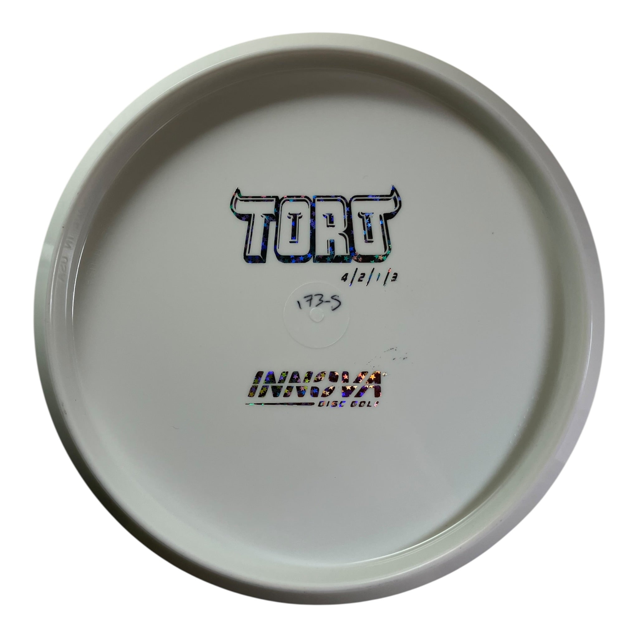 Innova Champion Discs Toro | Star | White/Stars 175g (Bottom Stamp) Disc Golf