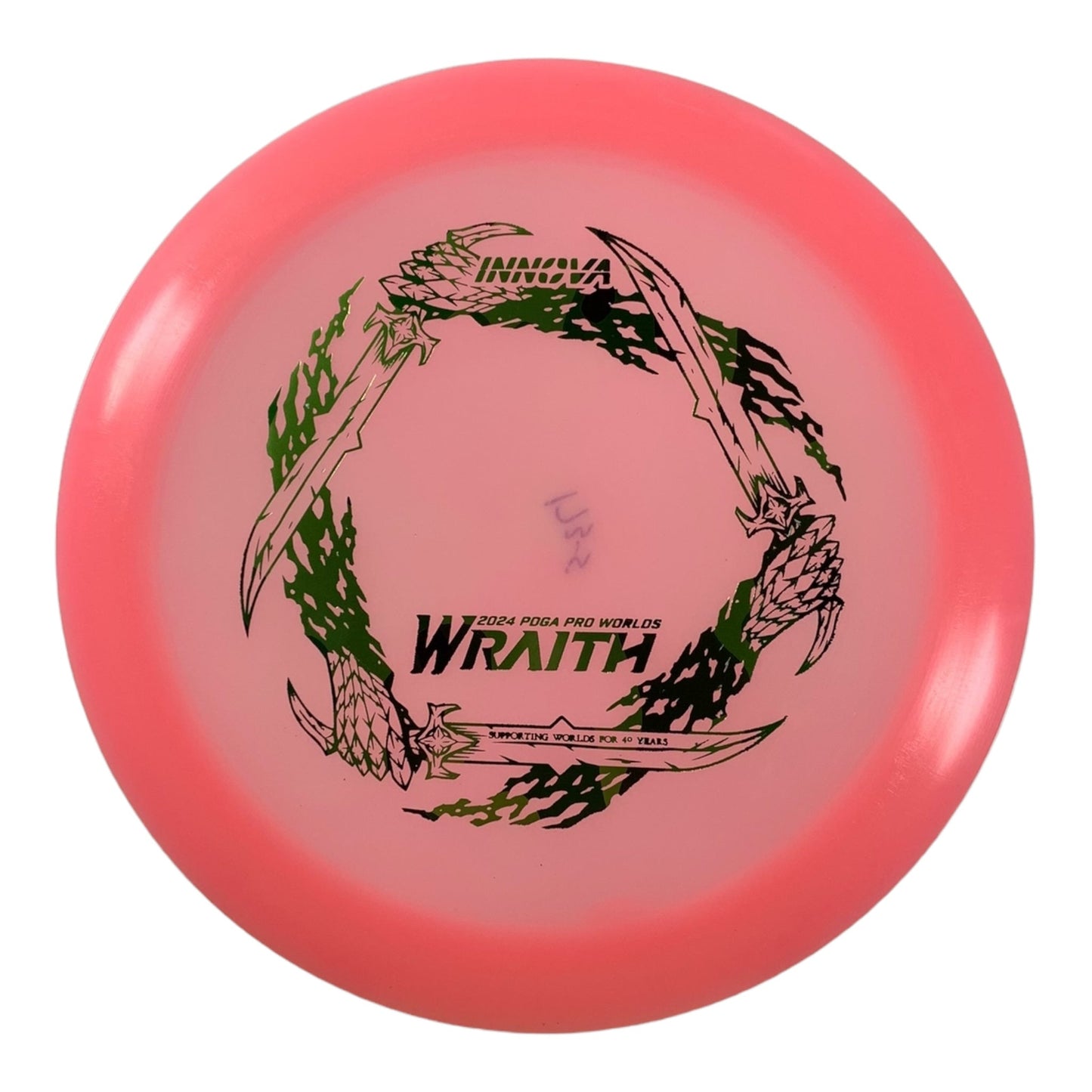 Innova Champion Discs Wraith | Champion Color Glow | Pink/Camo 173g (2024 Worlds) Disc Golf