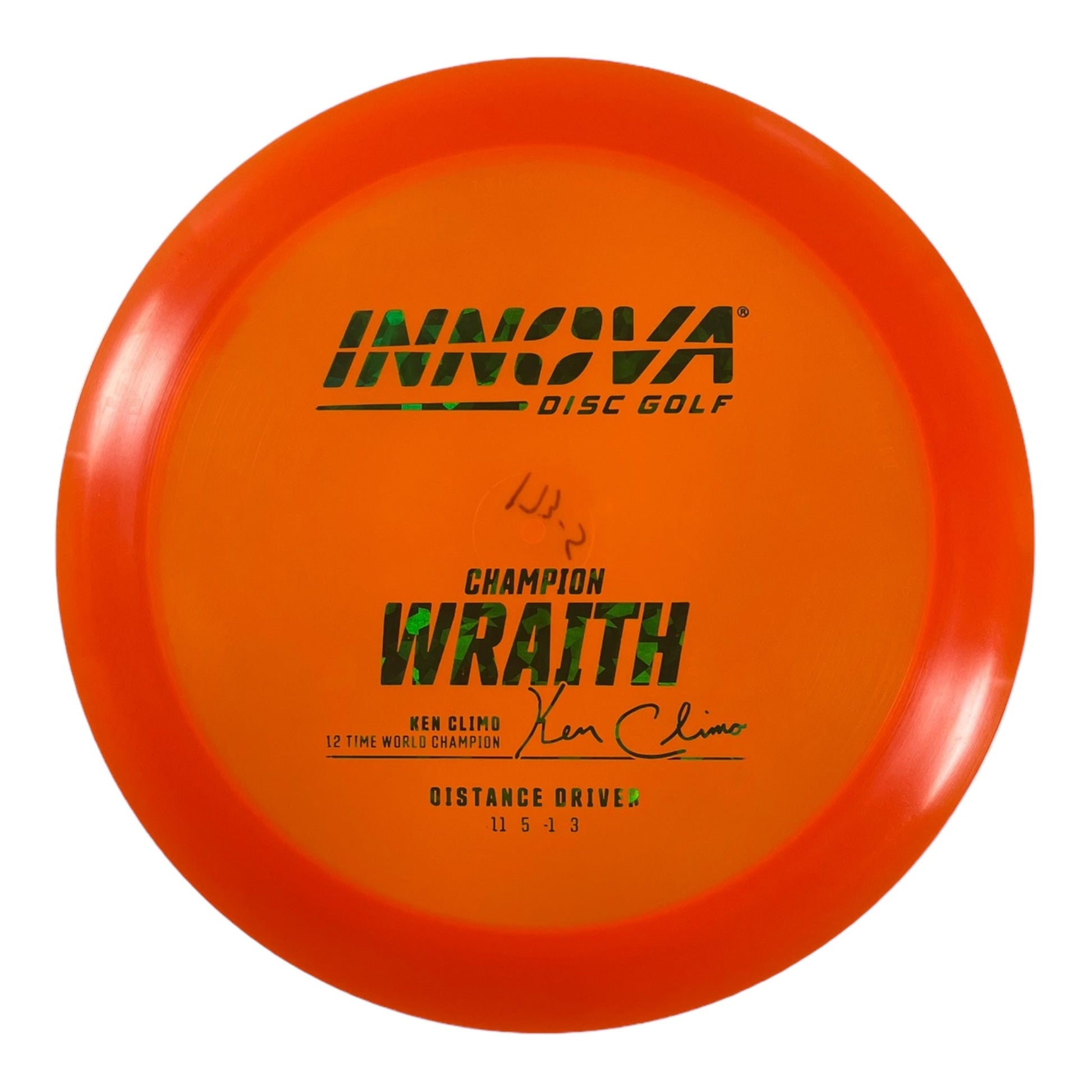 Innova Champion Discs Wraith | Champion | Orange/Green 175g Disc Golf