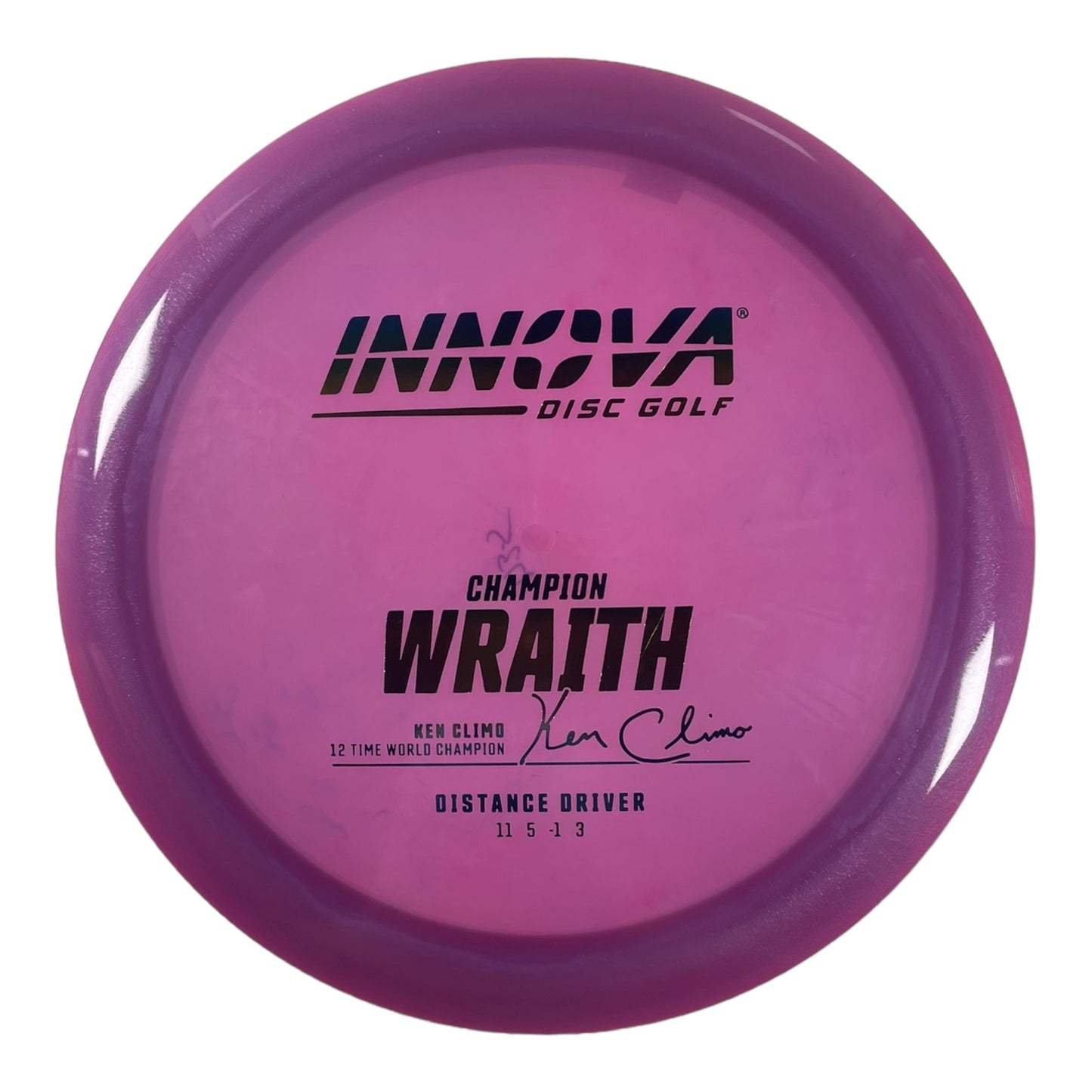 Innova Champion Discs Wraith | Champion | Purple/Multi 175g Disc Golf