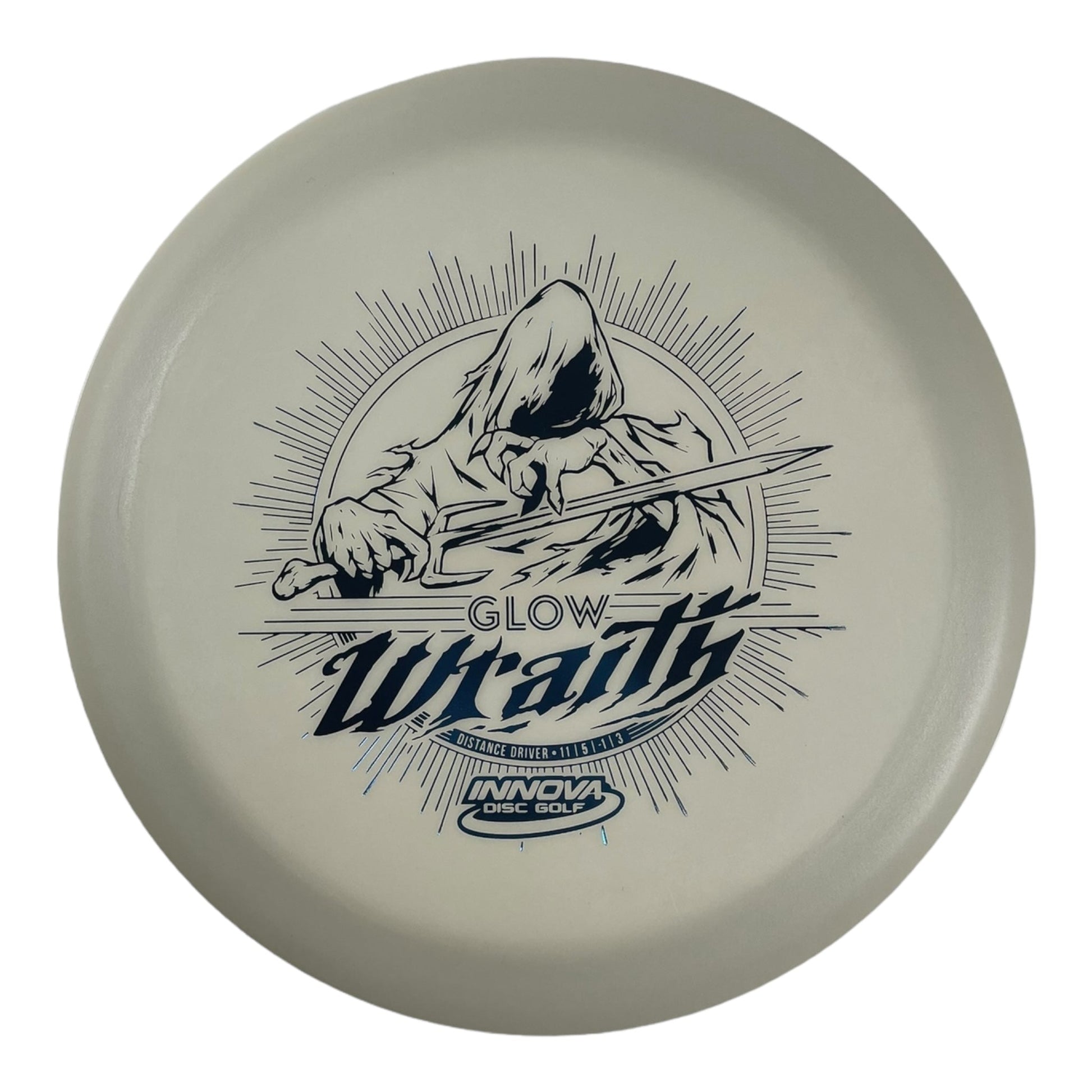 Innova Champion Discs Wraith | DX Glow | Glow/Blue 175g Disc Golf