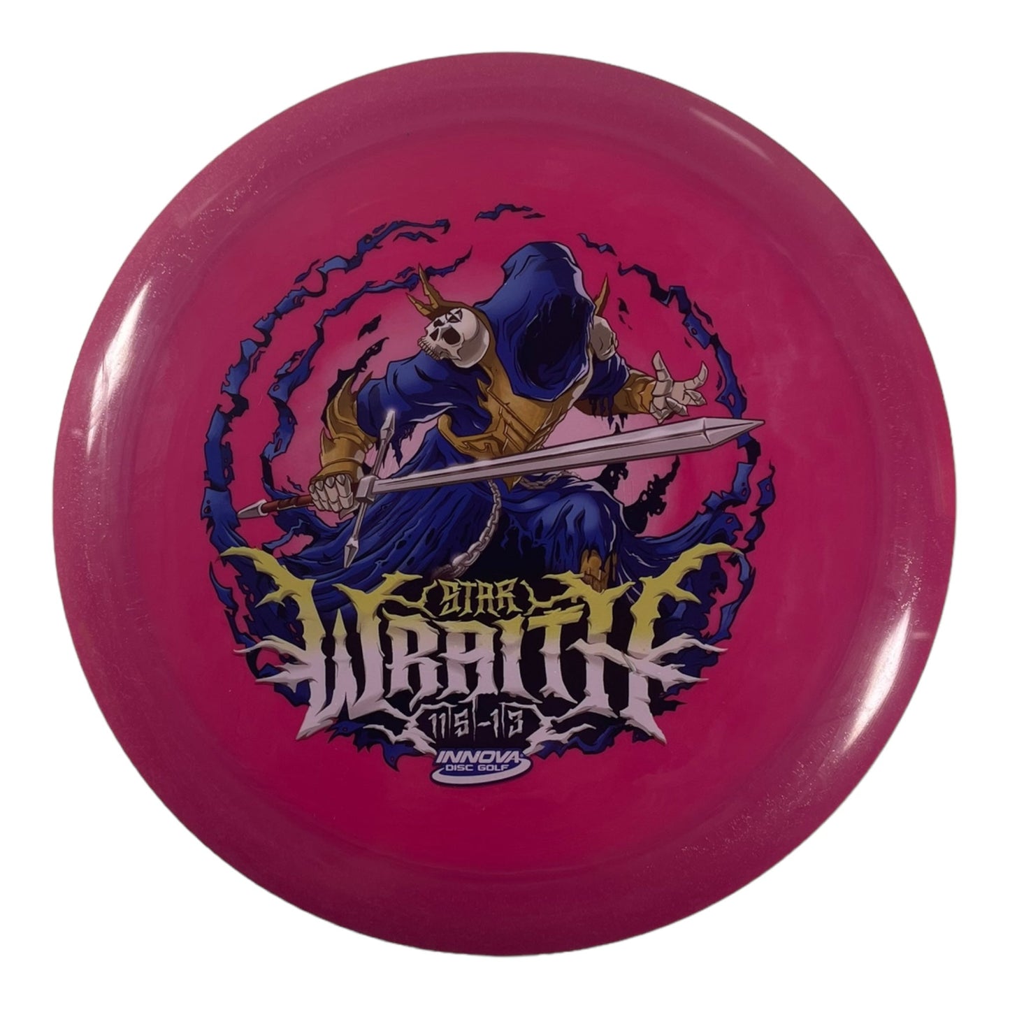 Innova Champion Discs Wraith | InnVision Star | Pink/Purple 175g Disc Golf