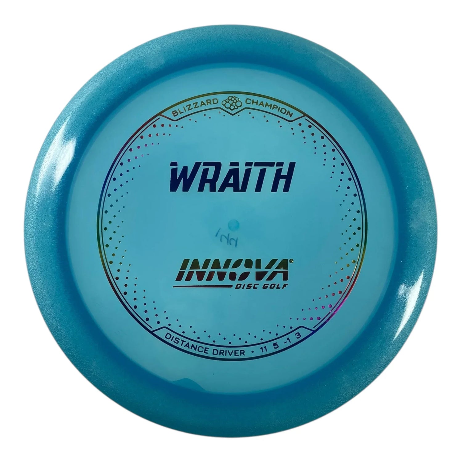Innova Champion Discs Wraith | Blizzard | Blue/Rainbow 144g Disc Golf