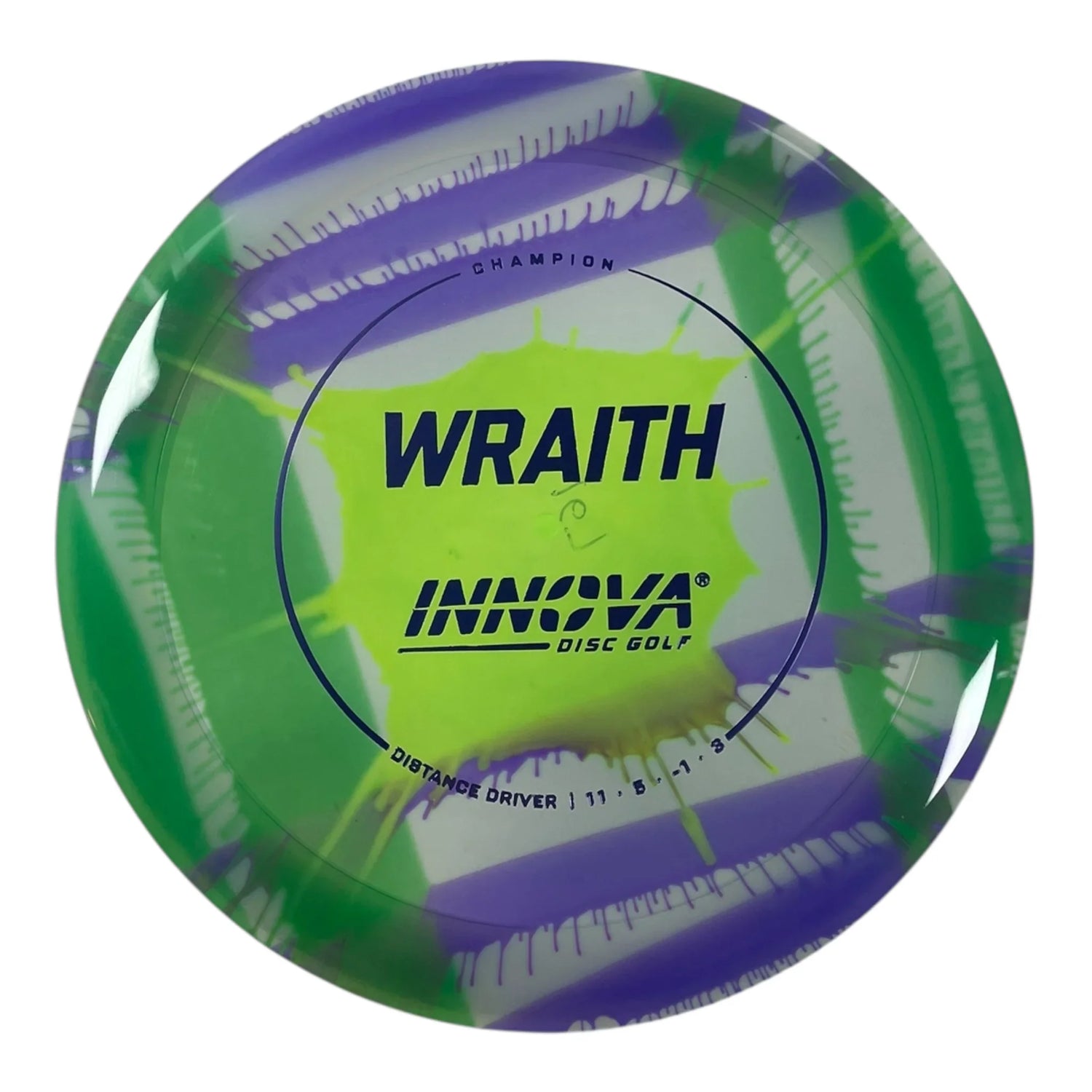 Innova Champion Discs Wraith | Champion I-Dye | Green/Purple 167g Disc Golf