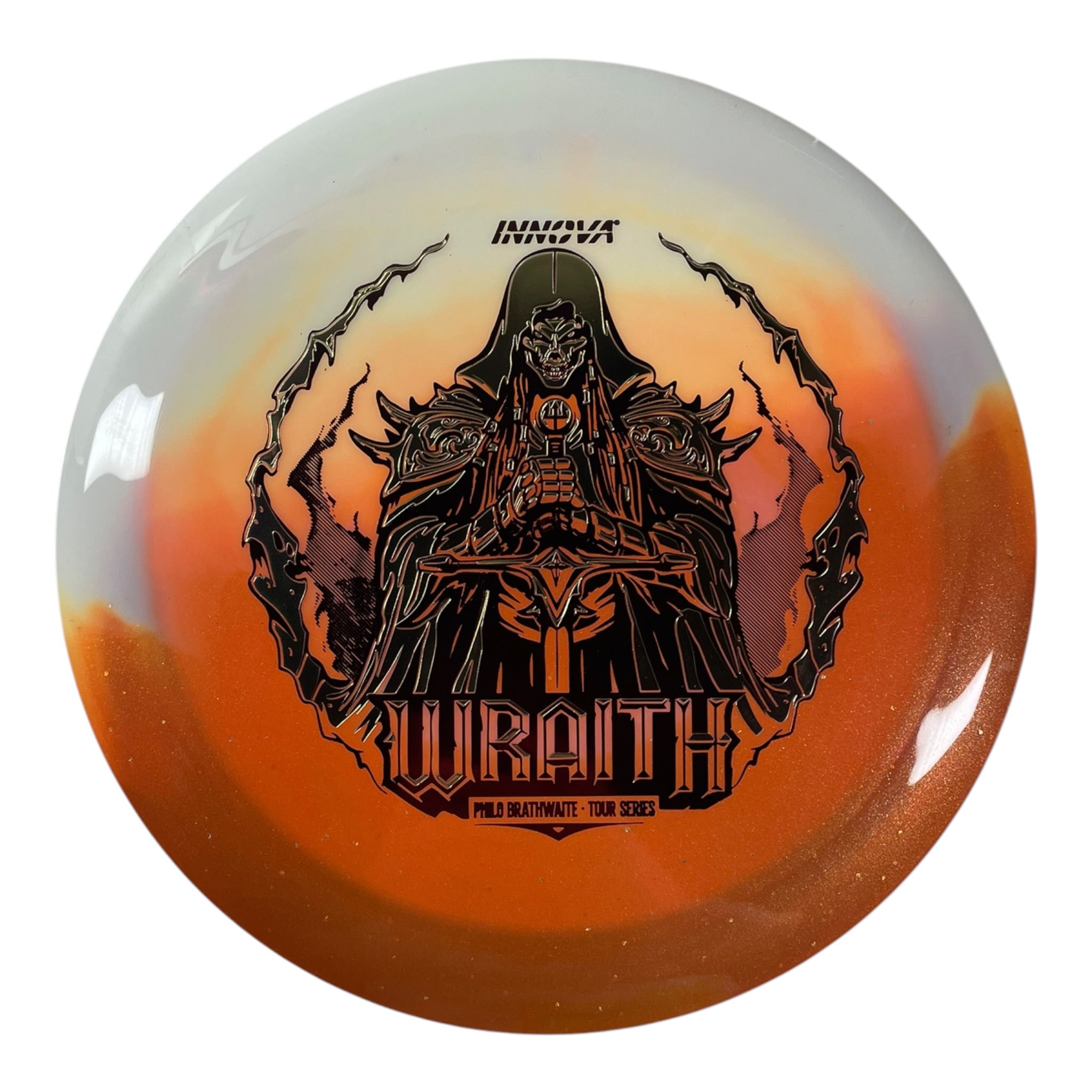 Innova Champion Discs Wraith | Duo | Orange/Gold 165g (Philo Brathwaite) Disc Golf
