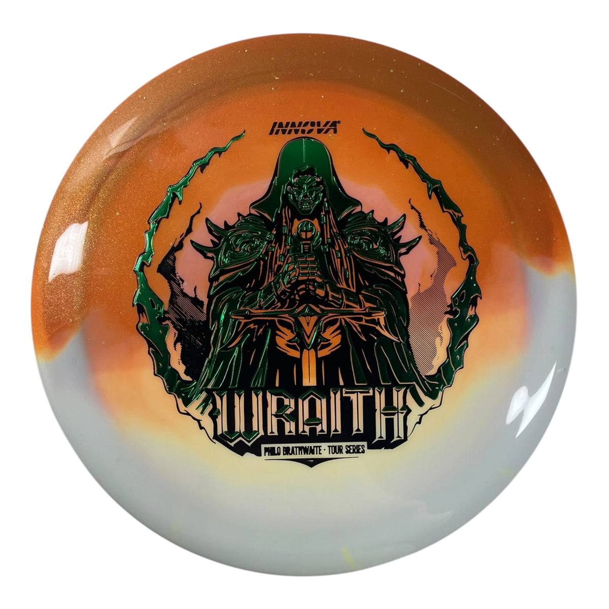 Innova Champion Discs Wraith | Duo | Orange/Green 165g (Philo Brathwaite) Disc Golf