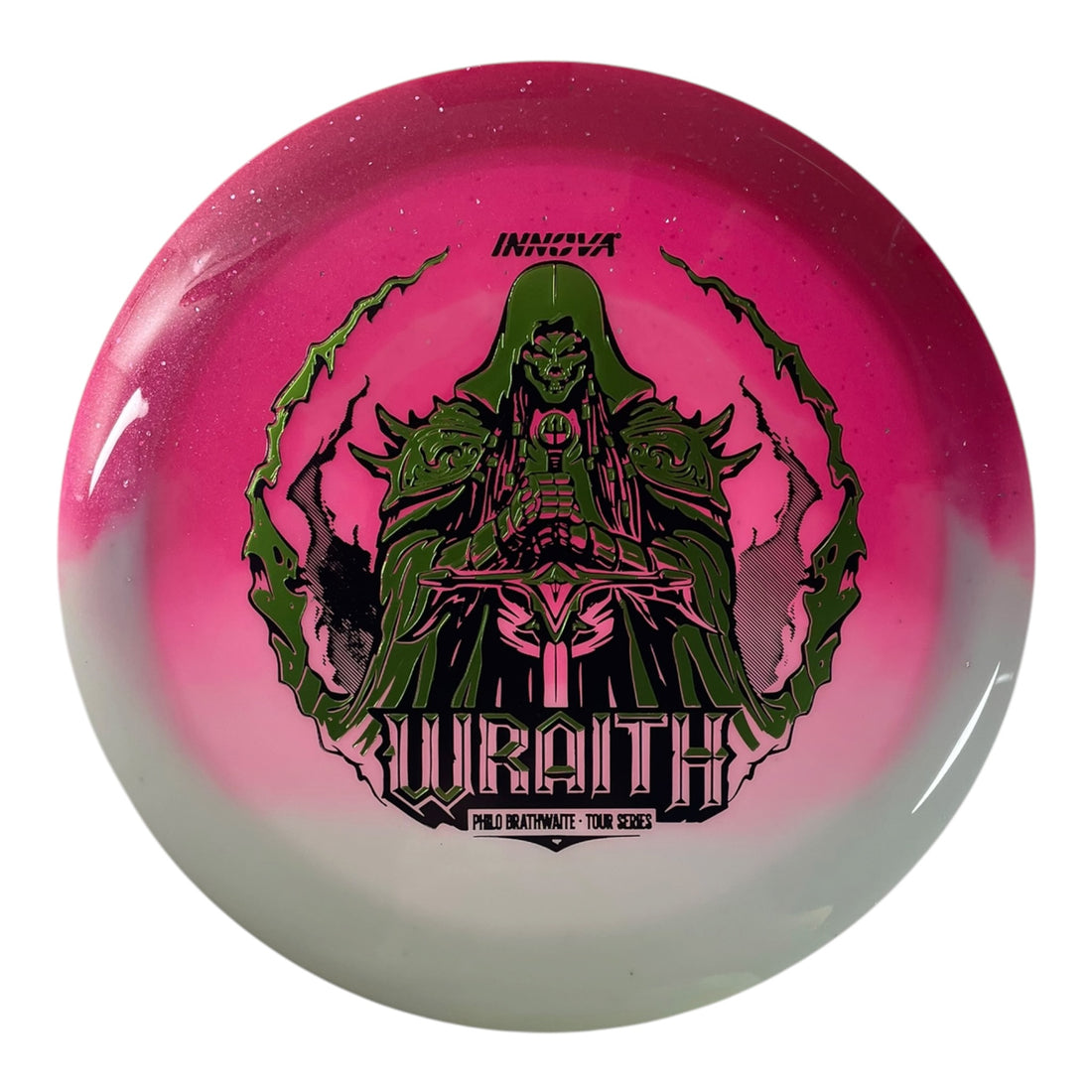 Innova Champion Discs Wraith | Duo | Pink/Green 168g (Philo Brathwaite) Disc Golf