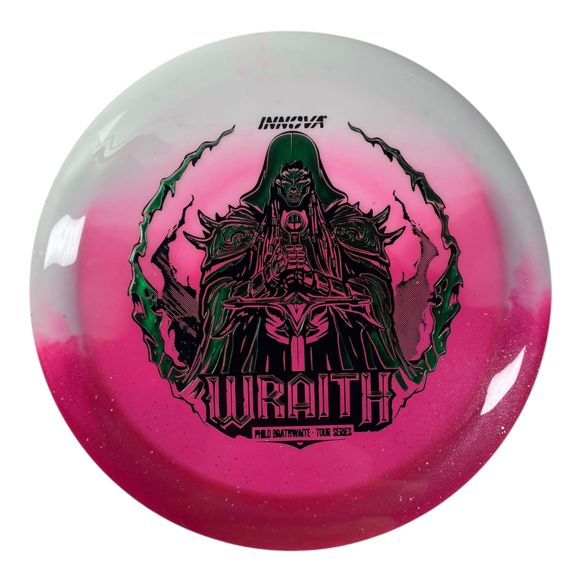 Innova Champion Discs Wraith | Duo | Pink/Green 169g (Philo Brathwaite) Disc Golf