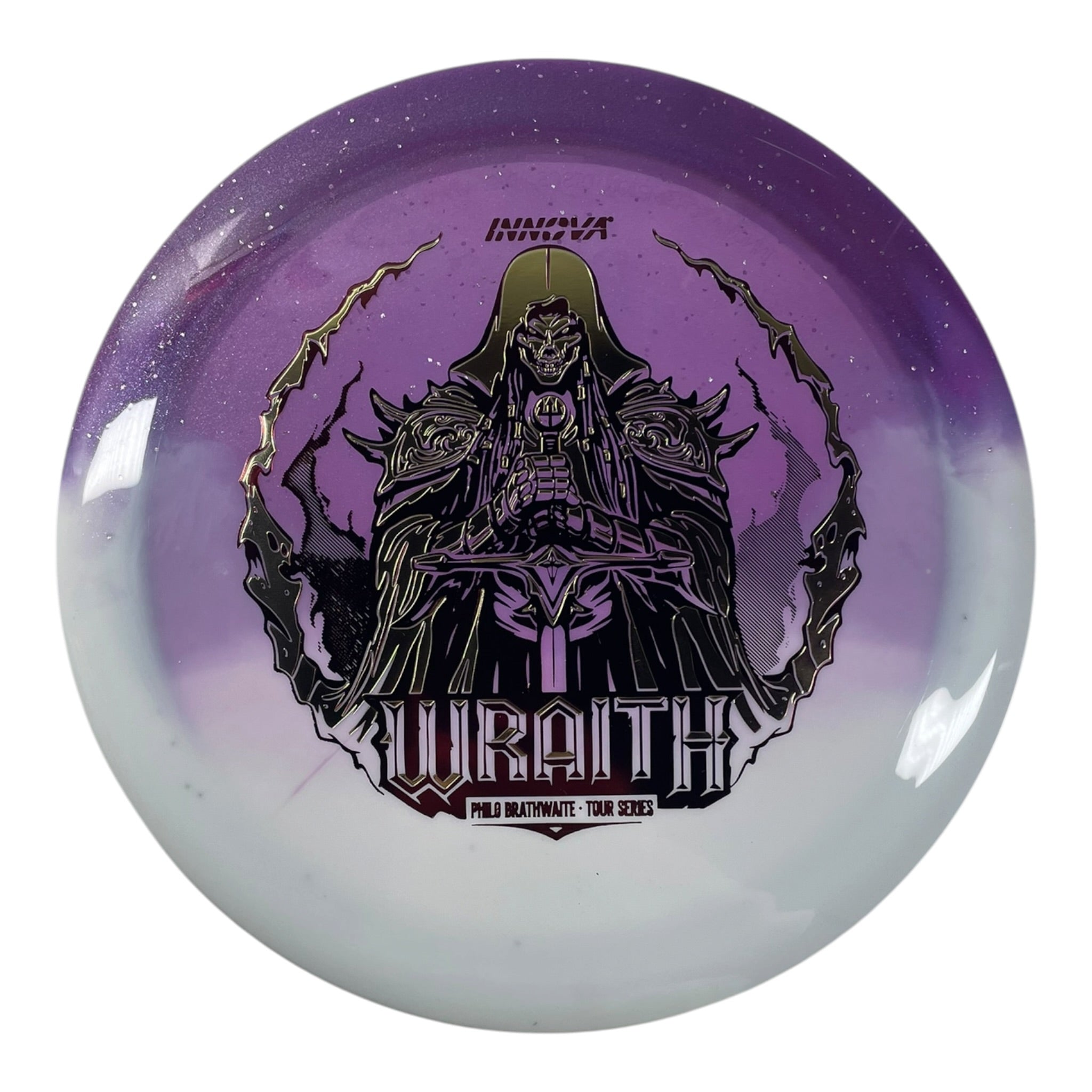 Innova Champion Discs Wraith | Duo | Purple/Gold 168g (Philo Brathwaite) Disc Golf