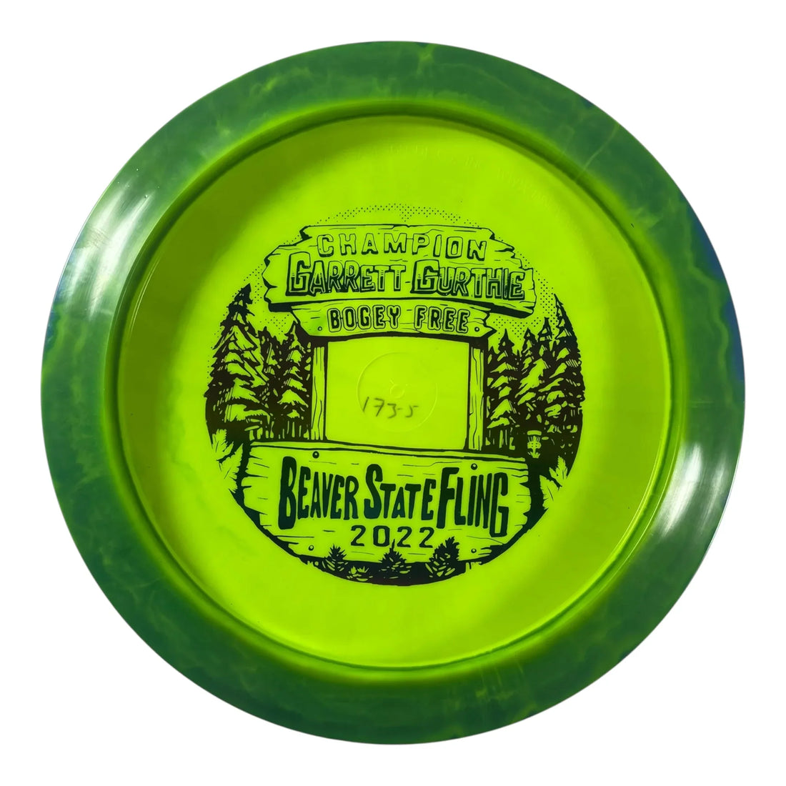 Innova Champion Discs Wraith | Halo Star | Green/Rainbow 173g (Garrett Gurthie 2022 Beaver State Fling) Disc Golf