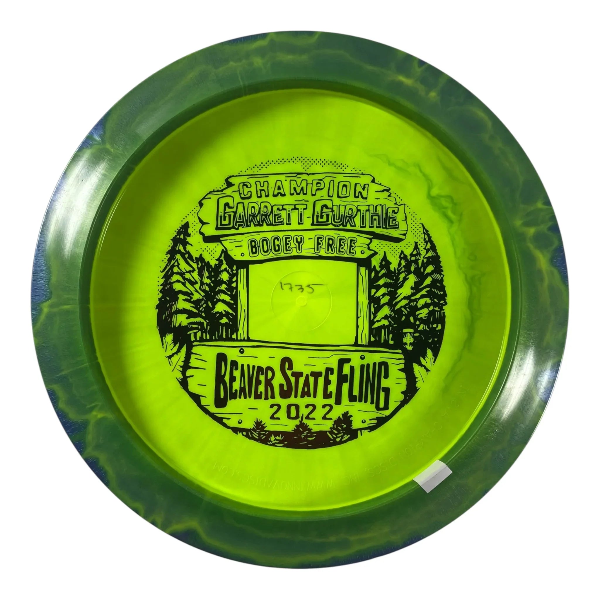 Innova Champion Discs Wraith | Halo Star | Green/Red 173g (Garrett Gurthie 2022 Beaver State Fling) Disc Golf