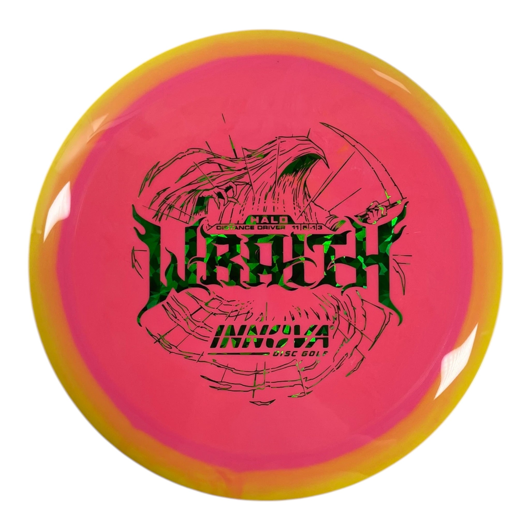 Innova Champion Discs Wraith | Halo Star | Pink/Yellow 172g Disc Golf