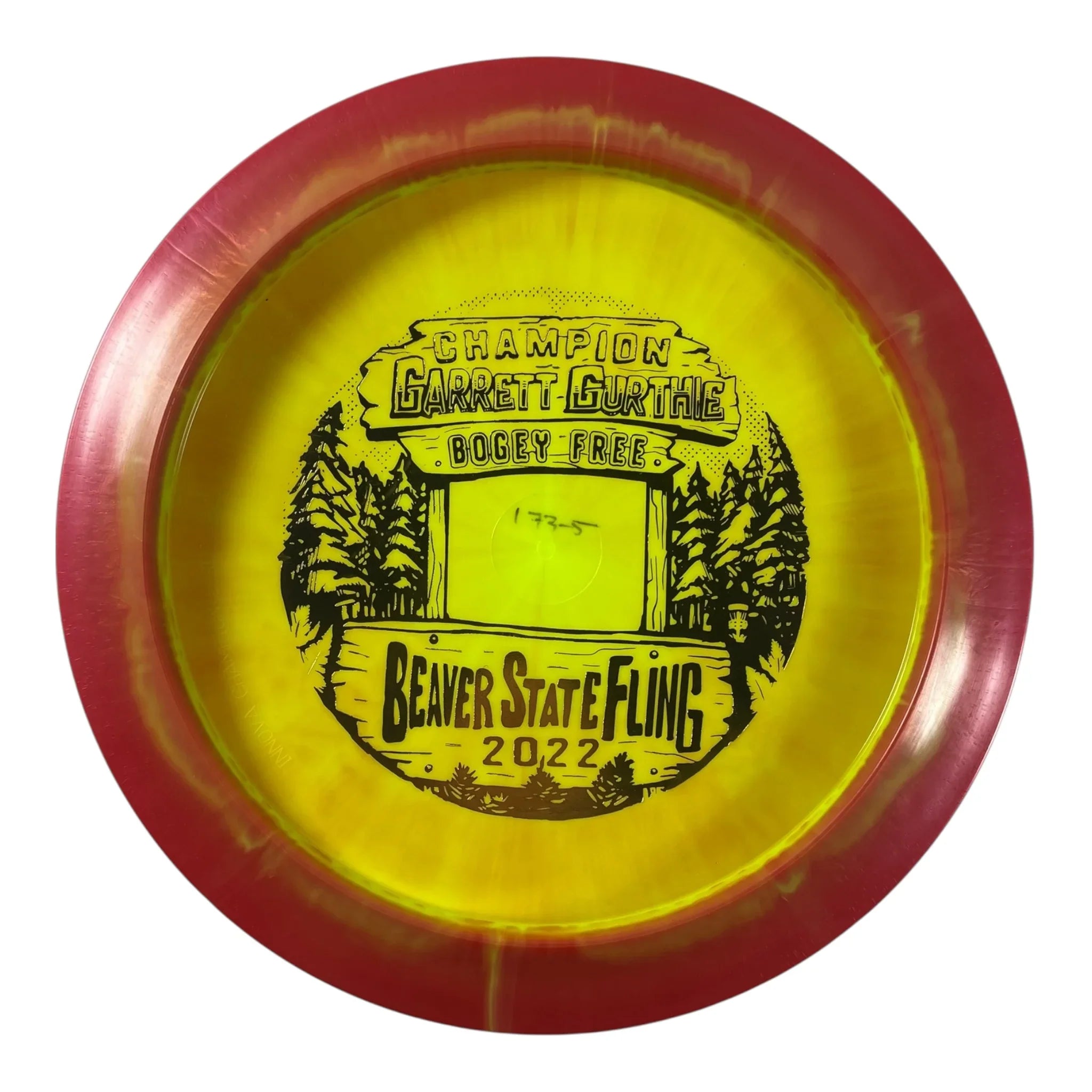 Innova Champion Discs Wraith | Halo Star | Red/Gold 174g (Garrett Gurthie 2022 Beaver State Fling) Disc Golf
