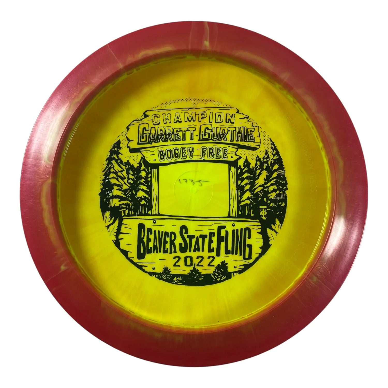 Innova Champion Discs Wraith | Halo Star | Red/Green 175g (Garrett Gurthie 2022 Beaver State Fling) Disc Golf