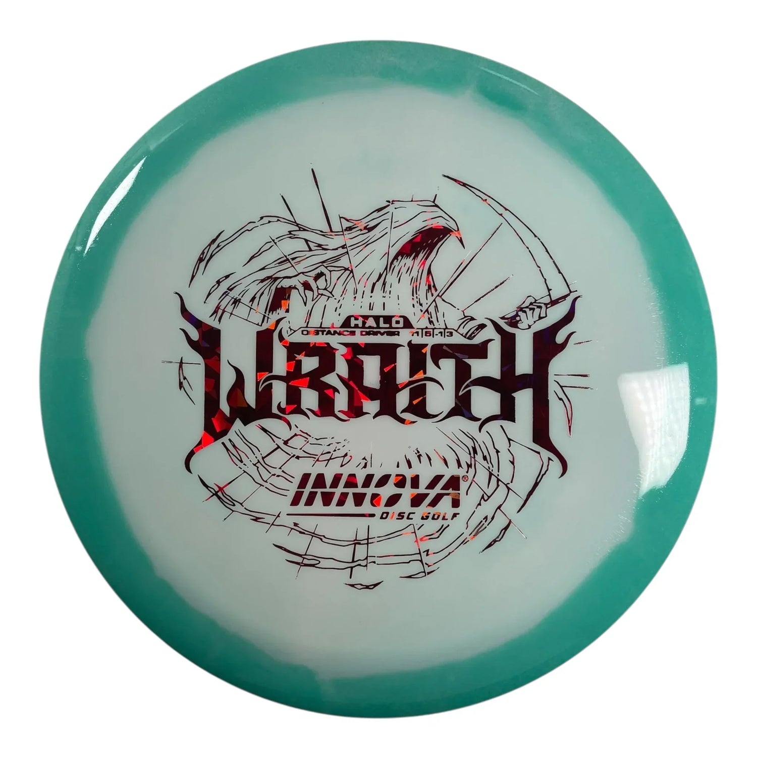 Innova Champion Discs Wraith | Halo Star | Teal/Red 168g Disc Golf