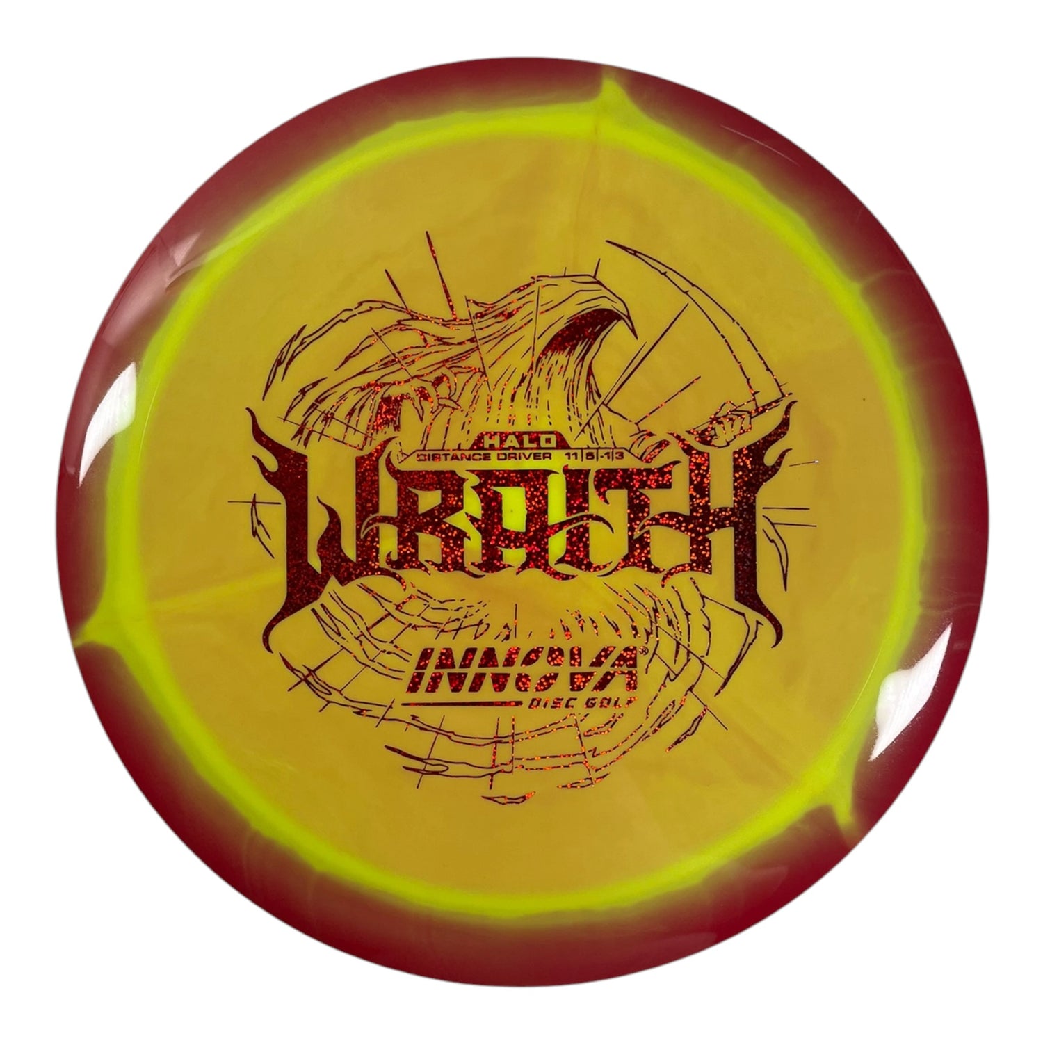 Innova Champion Discs Wraith | Halo Star | Yellow/Red 174g Disc Golf