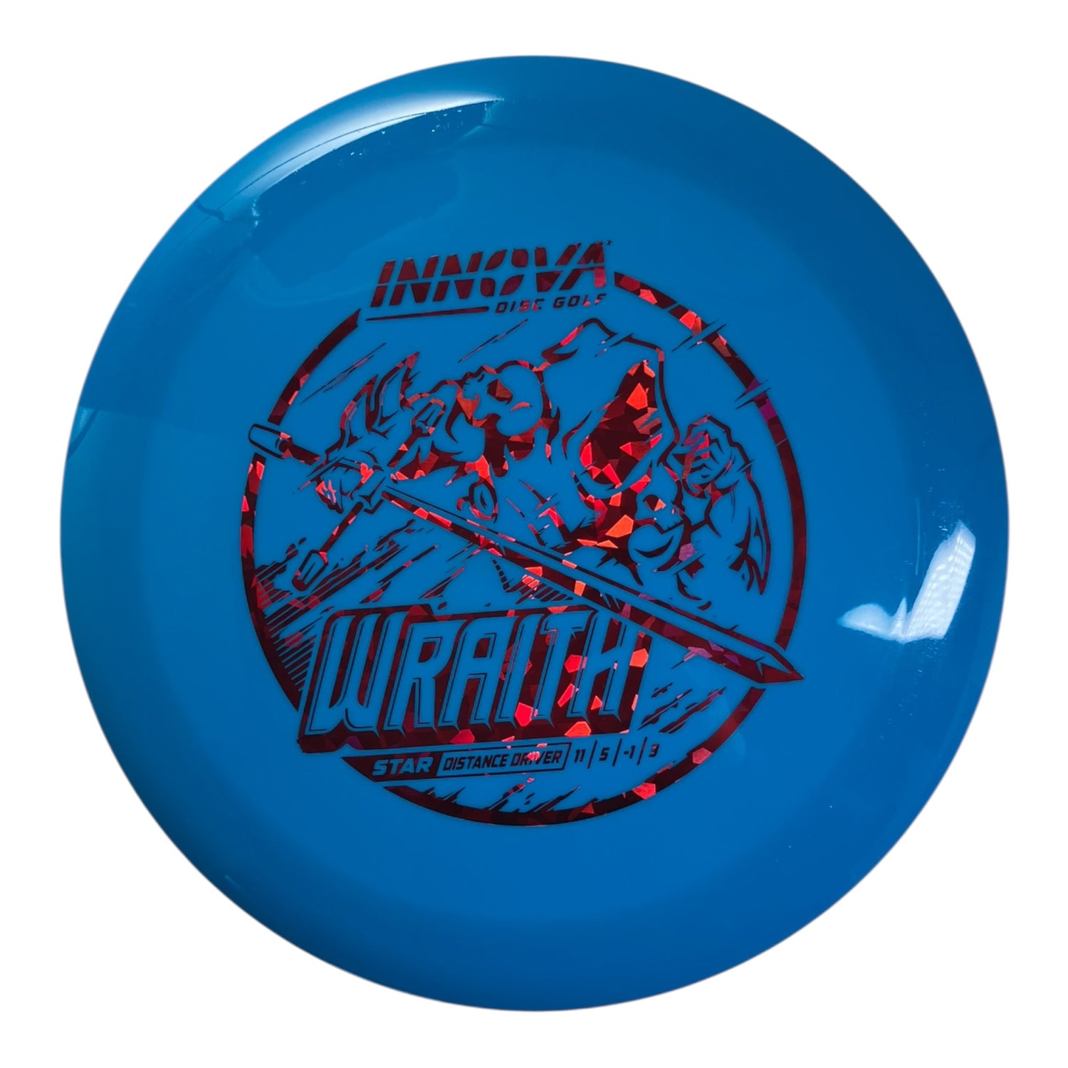 Innova Champion Discs Wraith | Star | Blue/Red 175g Disc Golf