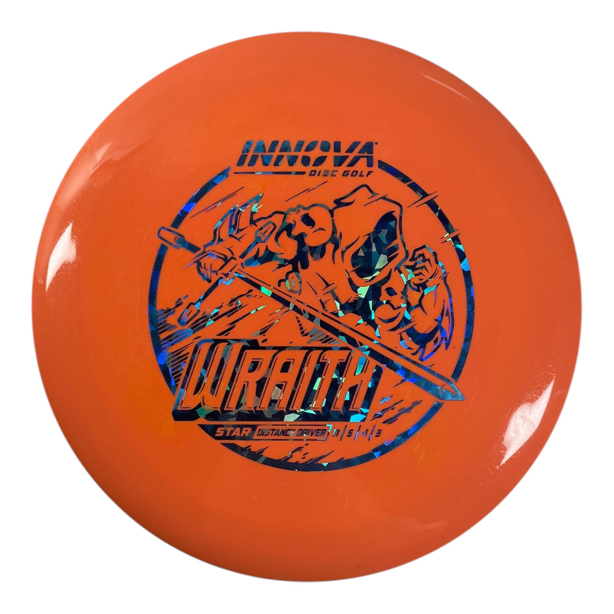 Innova Champion Discs Wraith | Star | Orange/Blue Holo 174g Disc Golf