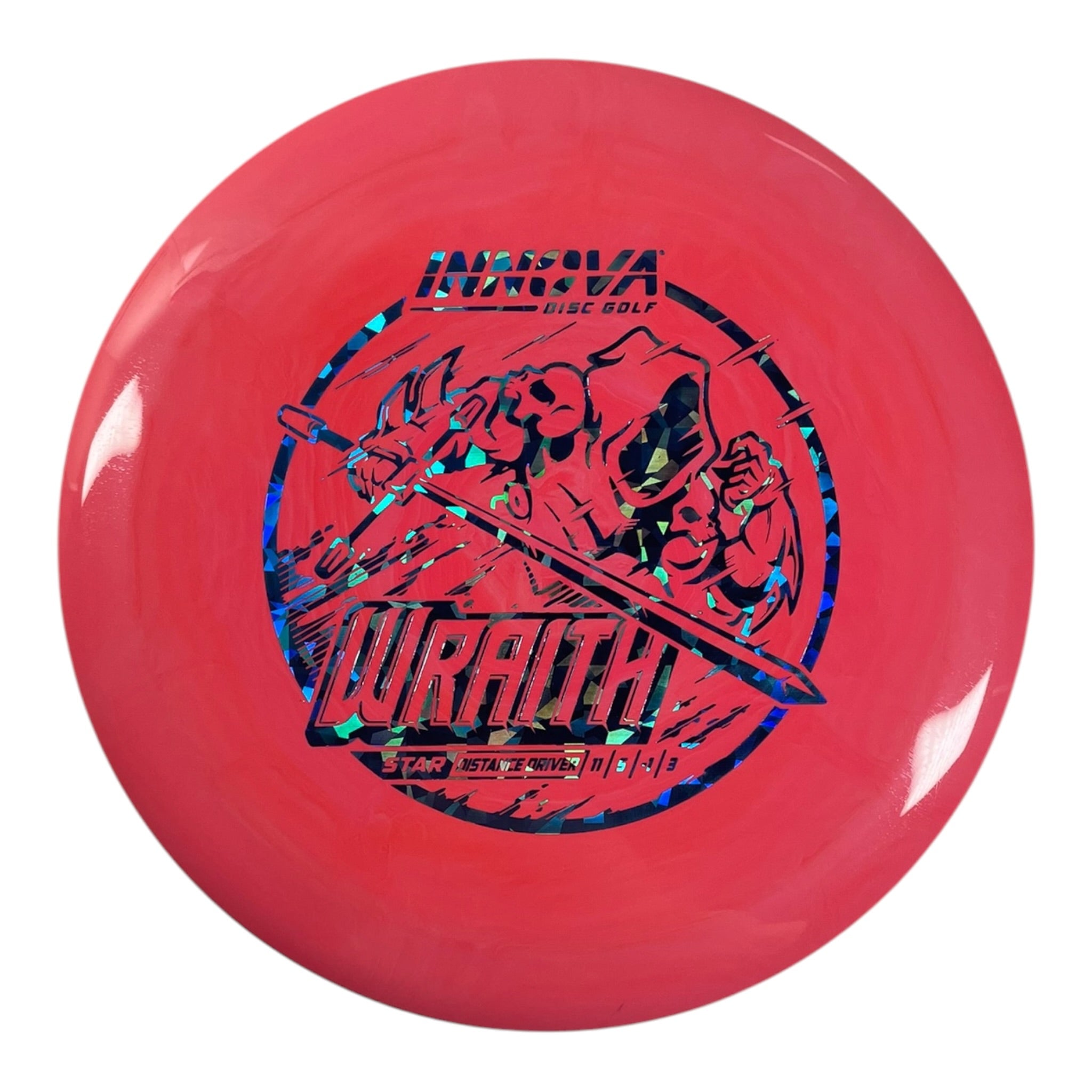 Innova Champion Discs Wraith | Star | Pink/Blue Holo 171g Disc Golf
