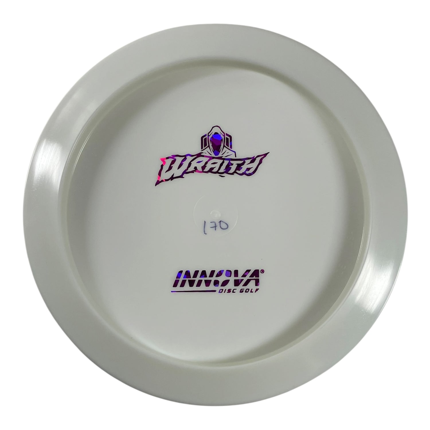 Innova Champion Discs Wraith | Star | White/Pink Holo 170g (Bottom Stamp) Disc Golf
