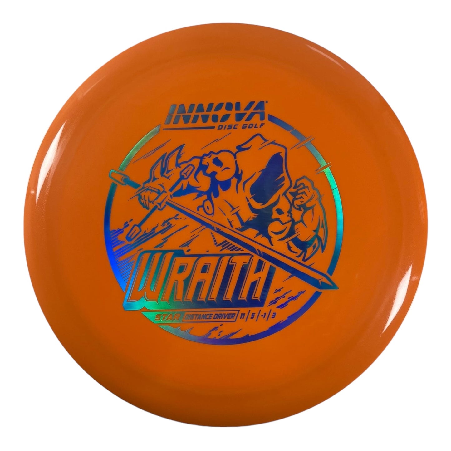 Innova Champion Discs Wraith | Star | Orange/Blue Holo 170g Disc Golf