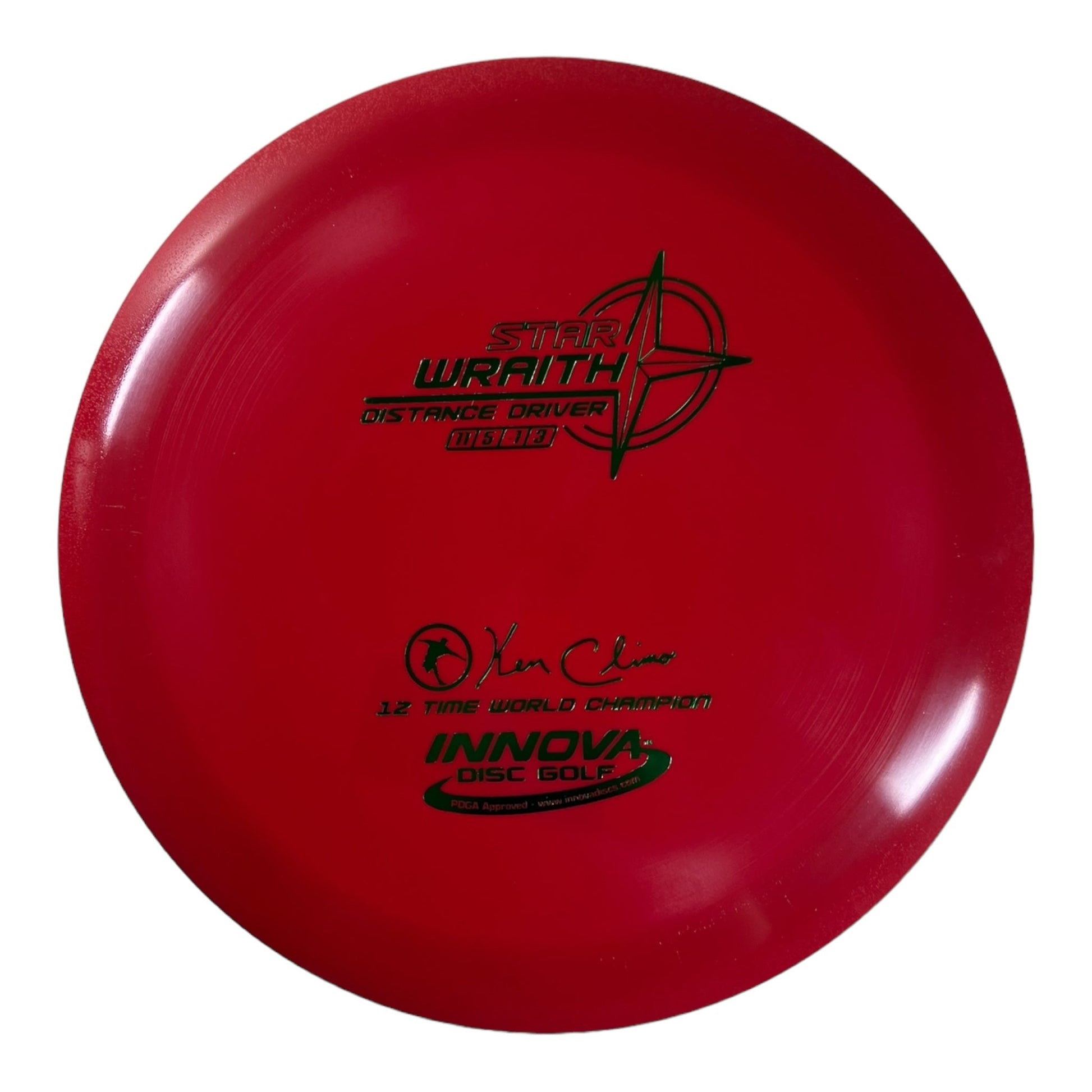 Innova Champion Discs Wraith | Star | Red/Green 158g Disc Golf