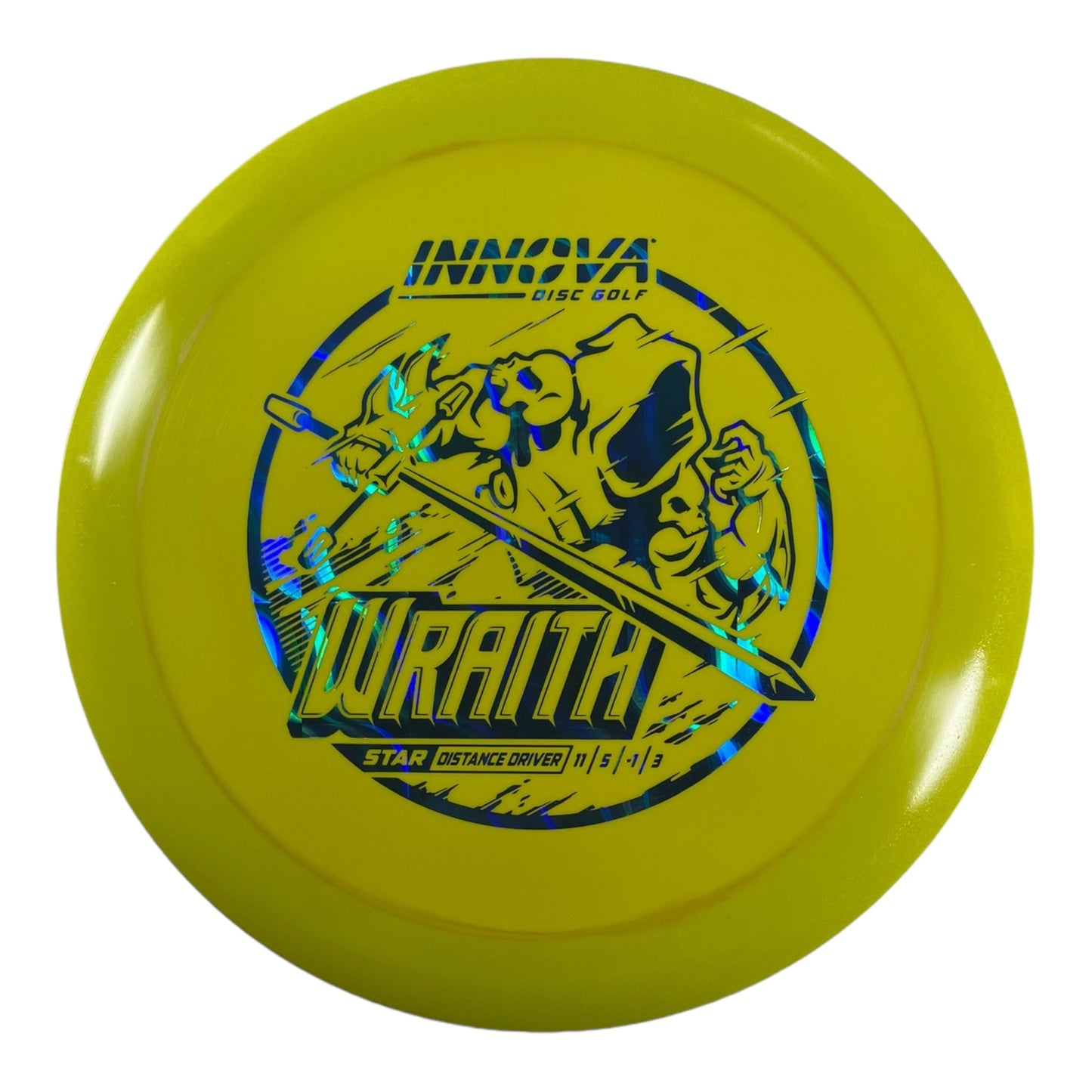 Innova Champion Discs Wraith | Star | Yellow/Blue 158g Disc Golf