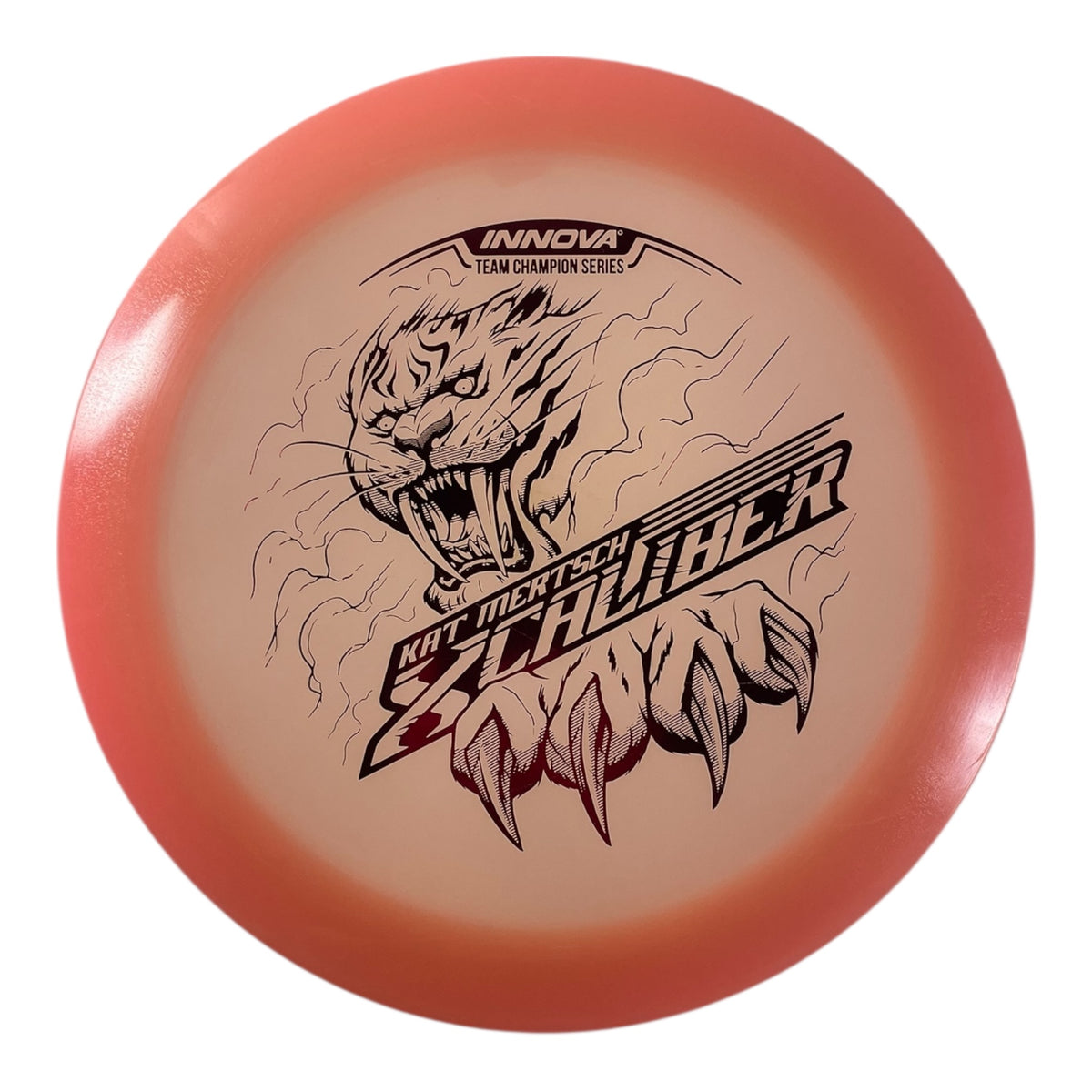 Innova Champion Discs XCaliber | Champion Color Glow | Pink/Pink 175g (Kat Mertsch) Disc Golf
