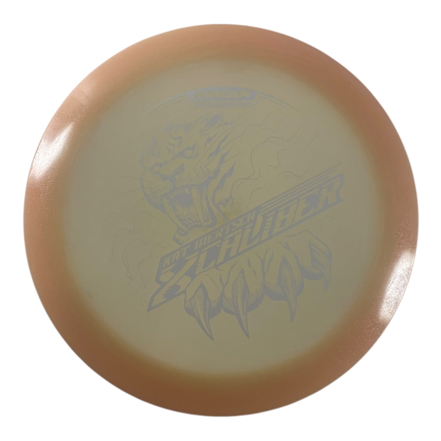 Innova Champion Discs XCaliber | Champion Color Glow | Tan/White 175g (Kat Mertsch) Disc Golf