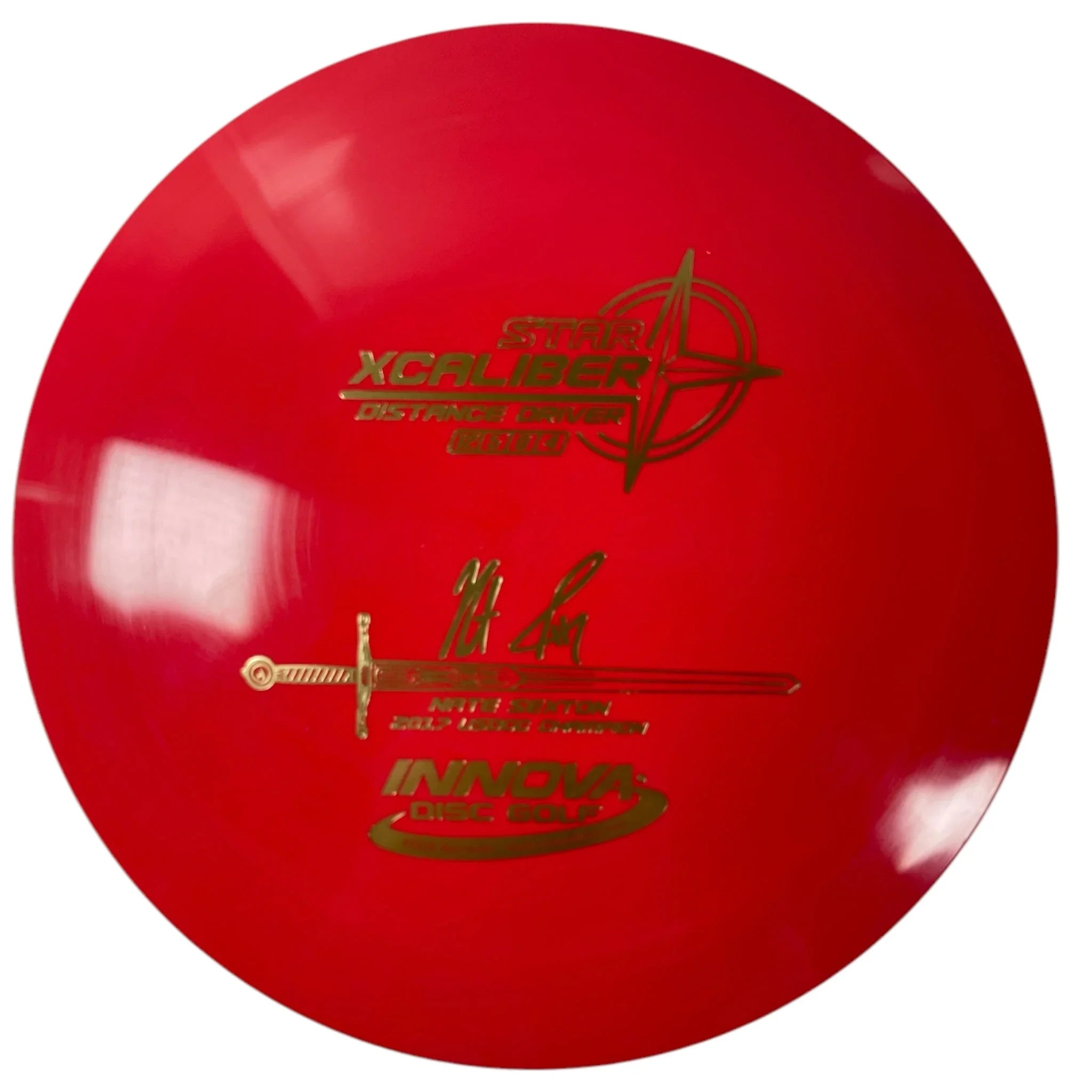 Innova Champion Discs XCaliber | Star | Red/Gold 167g (Nate Sexton) Disc Golf