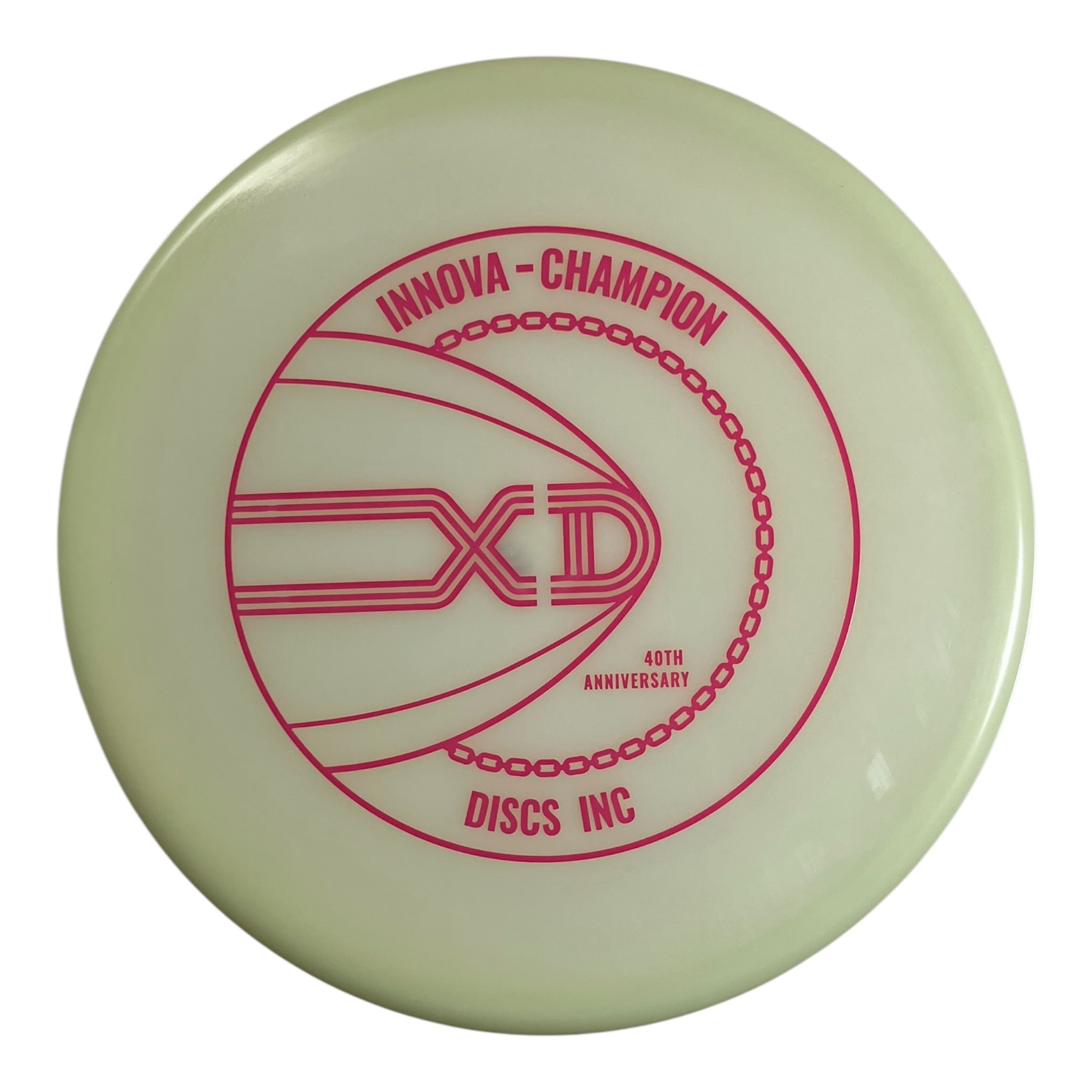 Innova Champion Discs XD - Used Like New | Glow Champion | Glow/Pink 173-175g (40th Anniversary) Disc Golf