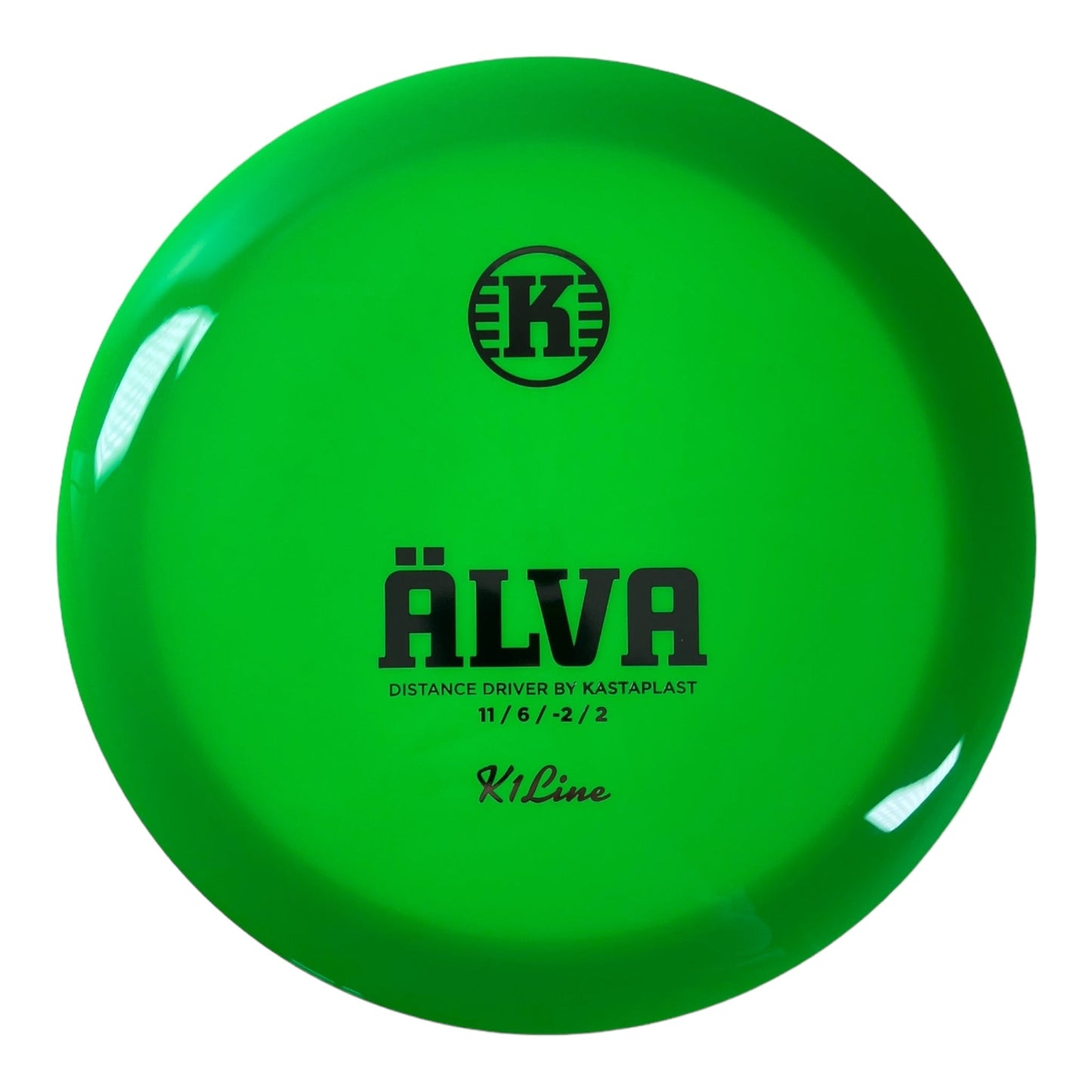 Kastaplast Alva | K1 | Green/Silver 173g Disc Golf