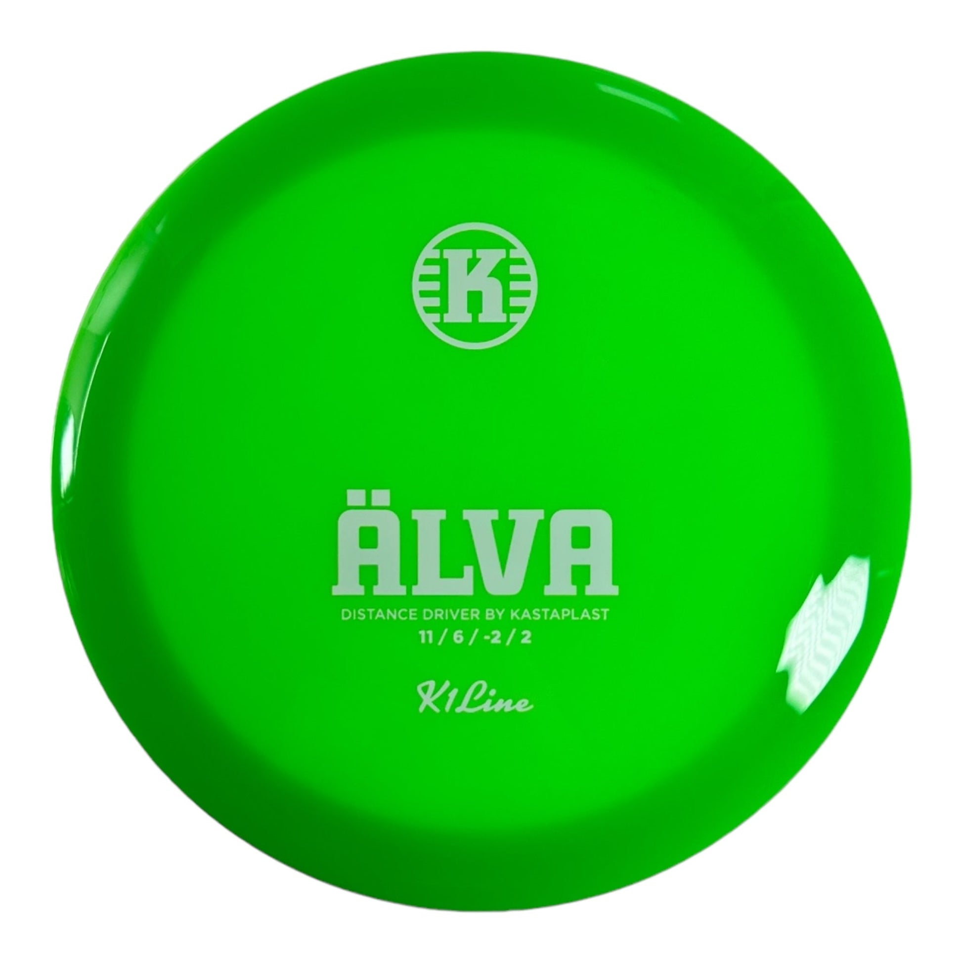 Kastaplast Alva | K1 | Green/White 174 - 175g Disc Golf