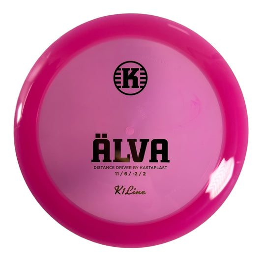 Kastaplast Alva | K1 | Pink/Gold 171 - 173g Disc Golf