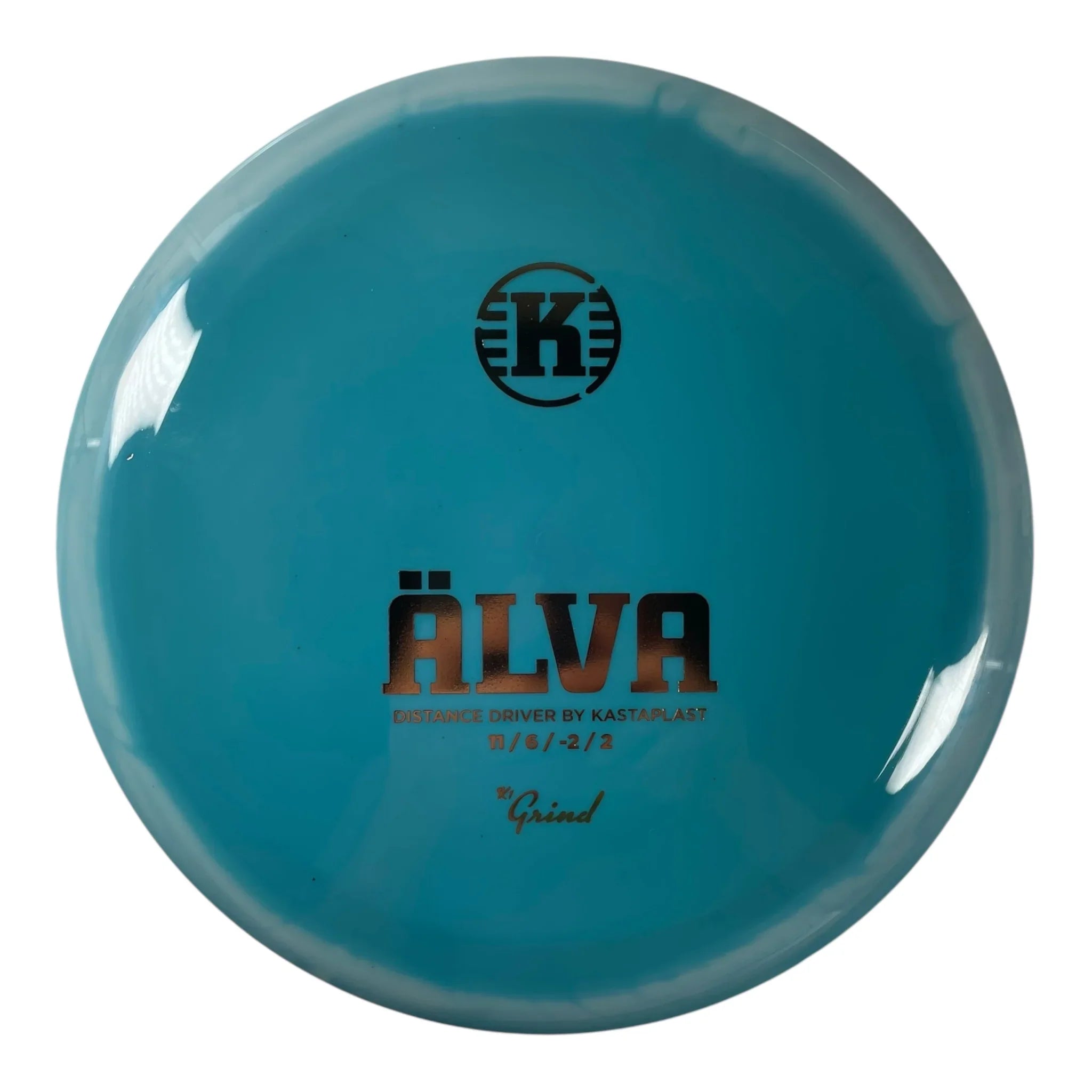 Kastaplast Alva | K1 Grind | Blue/Gold 171g Disc Golf